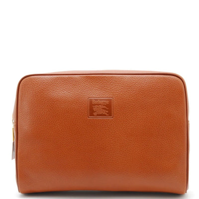 Burberrys Burberrys Clutch Bag - Brown, Leather