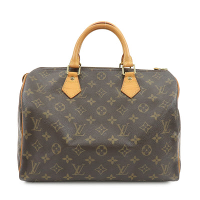 Louis Vuitton Speedy 30 Boston Bag - Brown, Monogram Canvas