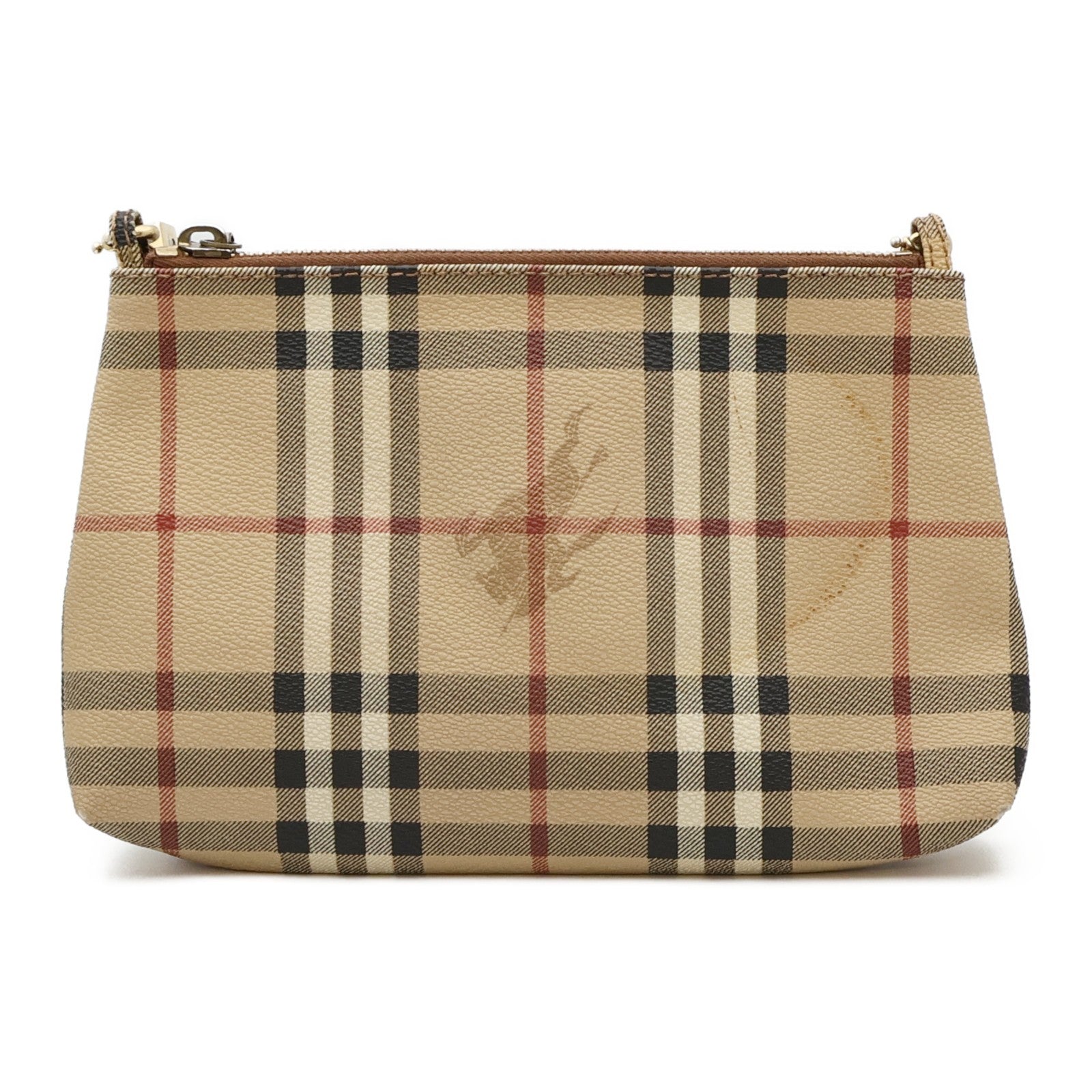 Burberry GHW Shoulder Bag - Beige, Coated Canvas