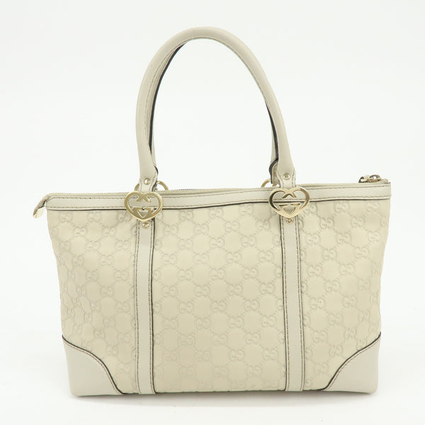 Gucci Tote Bag - Ivory, Guccissima Leather