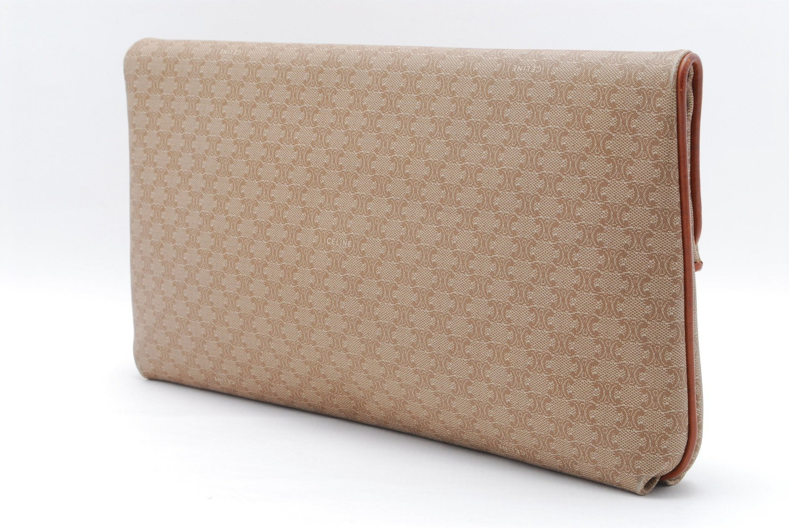 Celine Macadam Clutch Bag - Beige, PVC 