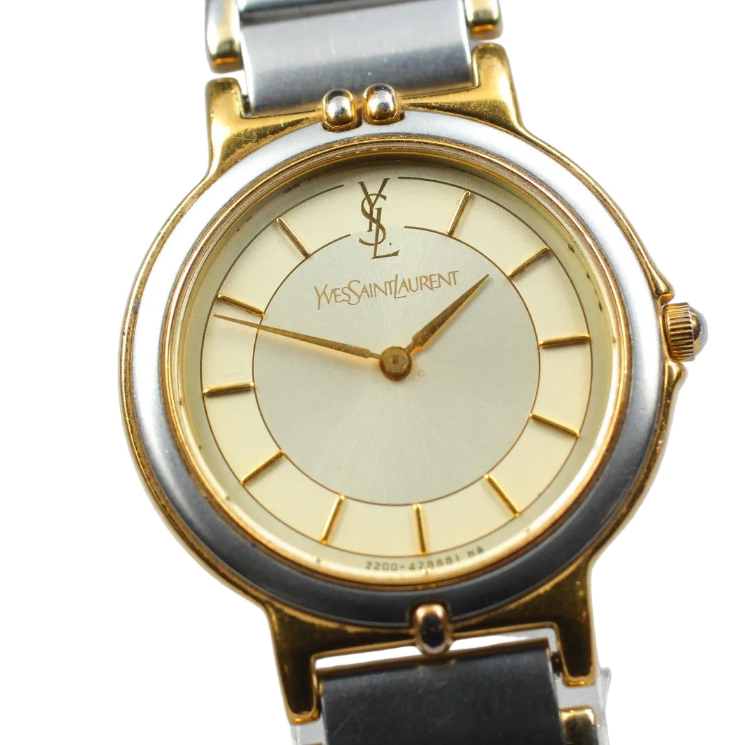 Yves Saint Laurent 2200-228481 Watch - Gold, Stainless Steel
