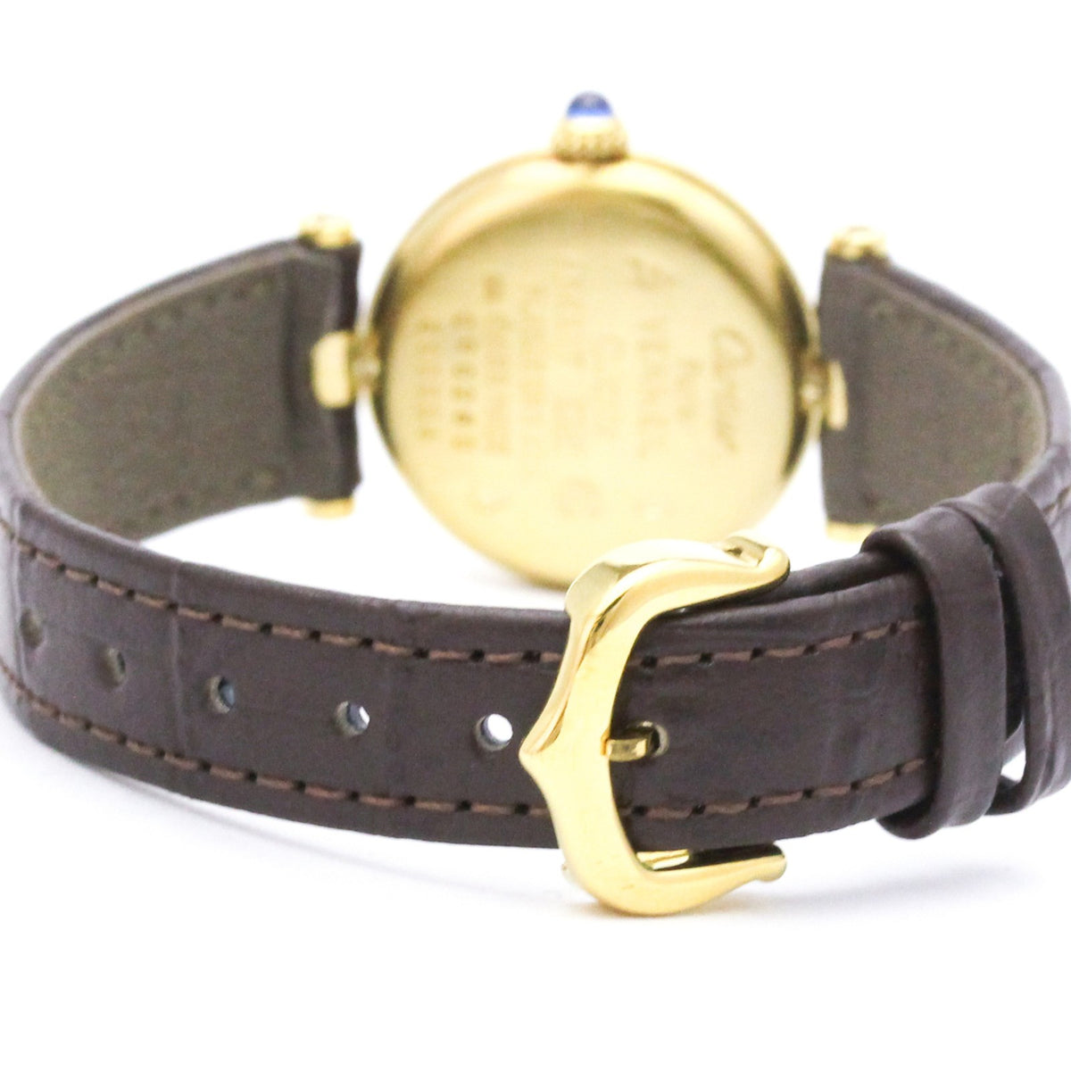 Cartier Must Vendome Wristwatch - Gold, Gold Plated