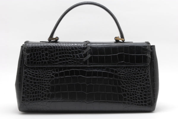 Saint Laurent Vintage Handbag - Black, Leather