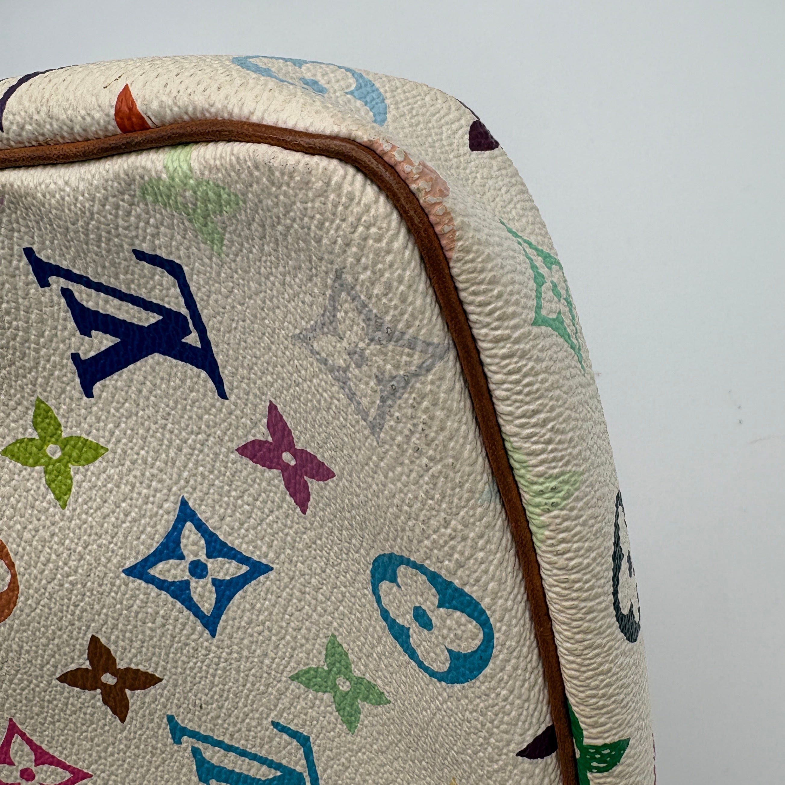 Pochette Accessoire Multicolor Blanc White