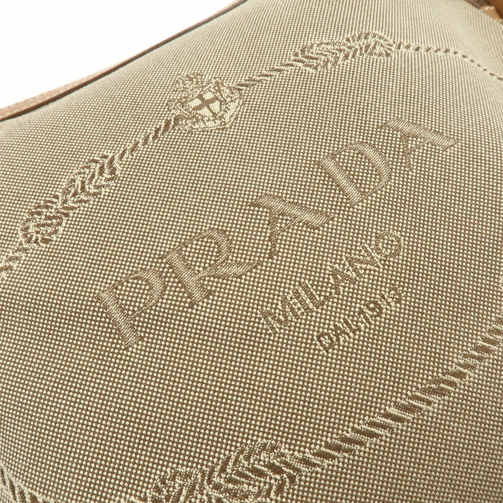 Prada Shoulder Bag - Brown, Jacquard Canvas, Leather