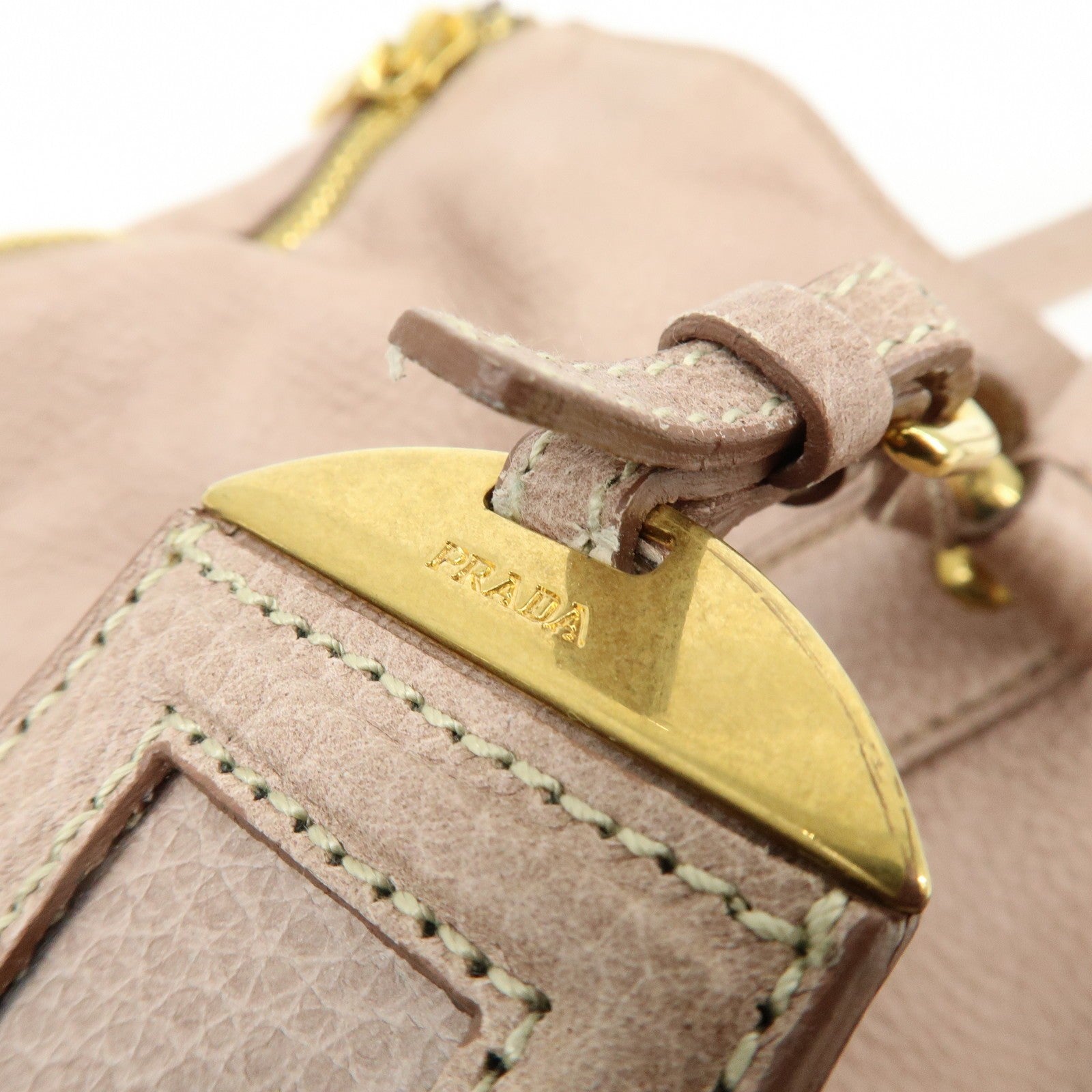 Prada Tote Bag - Pink, Leather