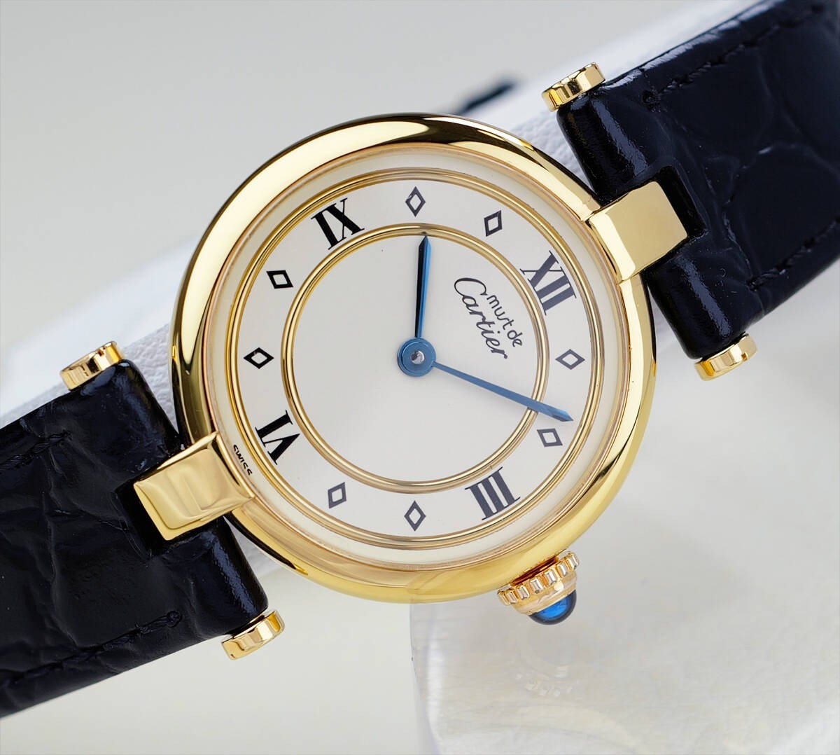 Cartier Vendome Wristwatch - Gold, Stainless Steel