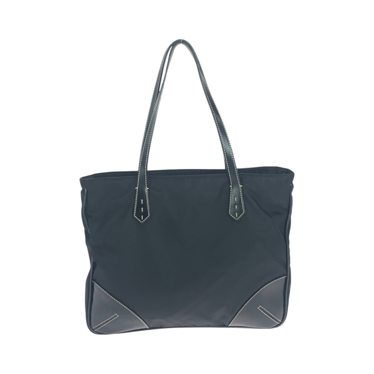 Prada Tessuto Shoulder Bag - Black, Nylon Leather