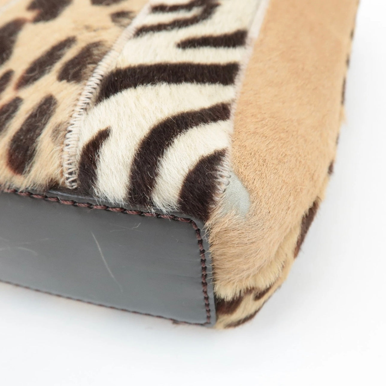 Christian Dior Hand Bag - Beige, Brown, Unborn Calf