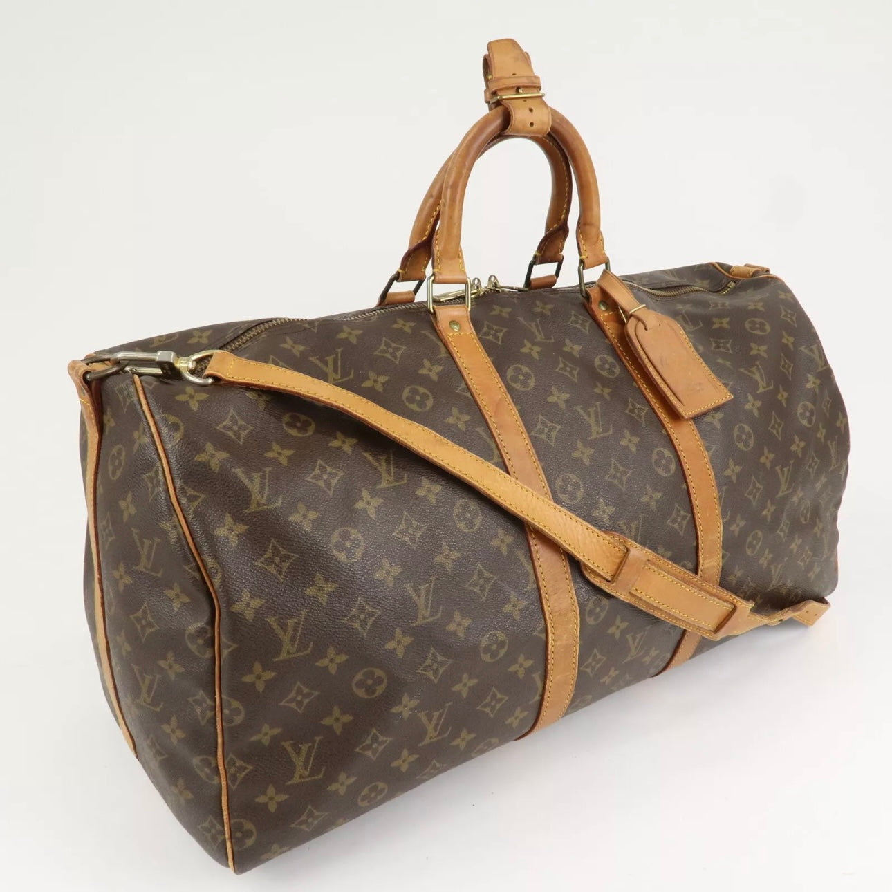 Louis Vuitton KeepAll Bandouliere 55 Boston Bag
