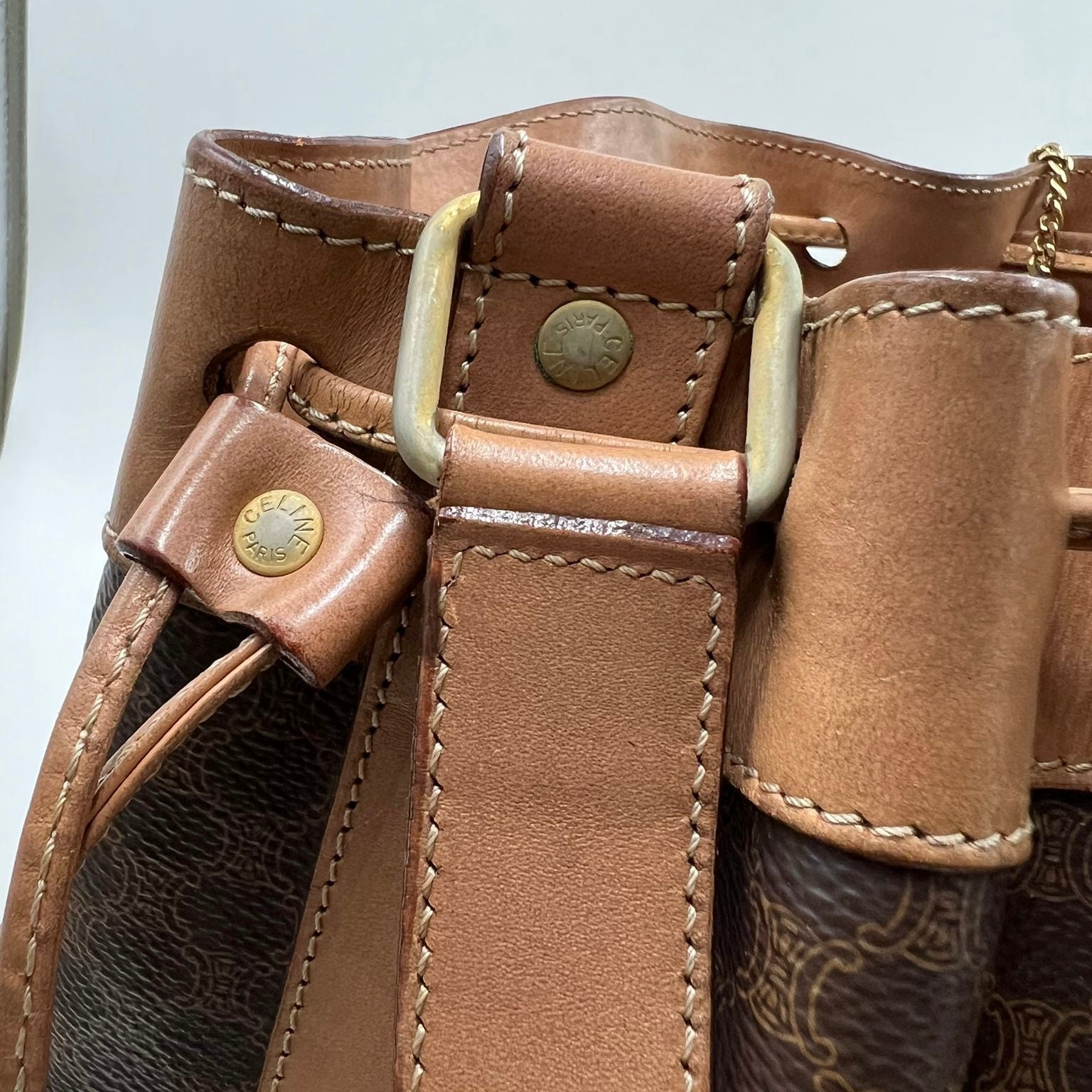 Celine Macadam Bucket Bag
