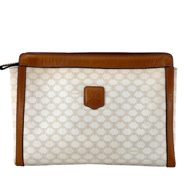 CELINE Macadam Clutch Bag