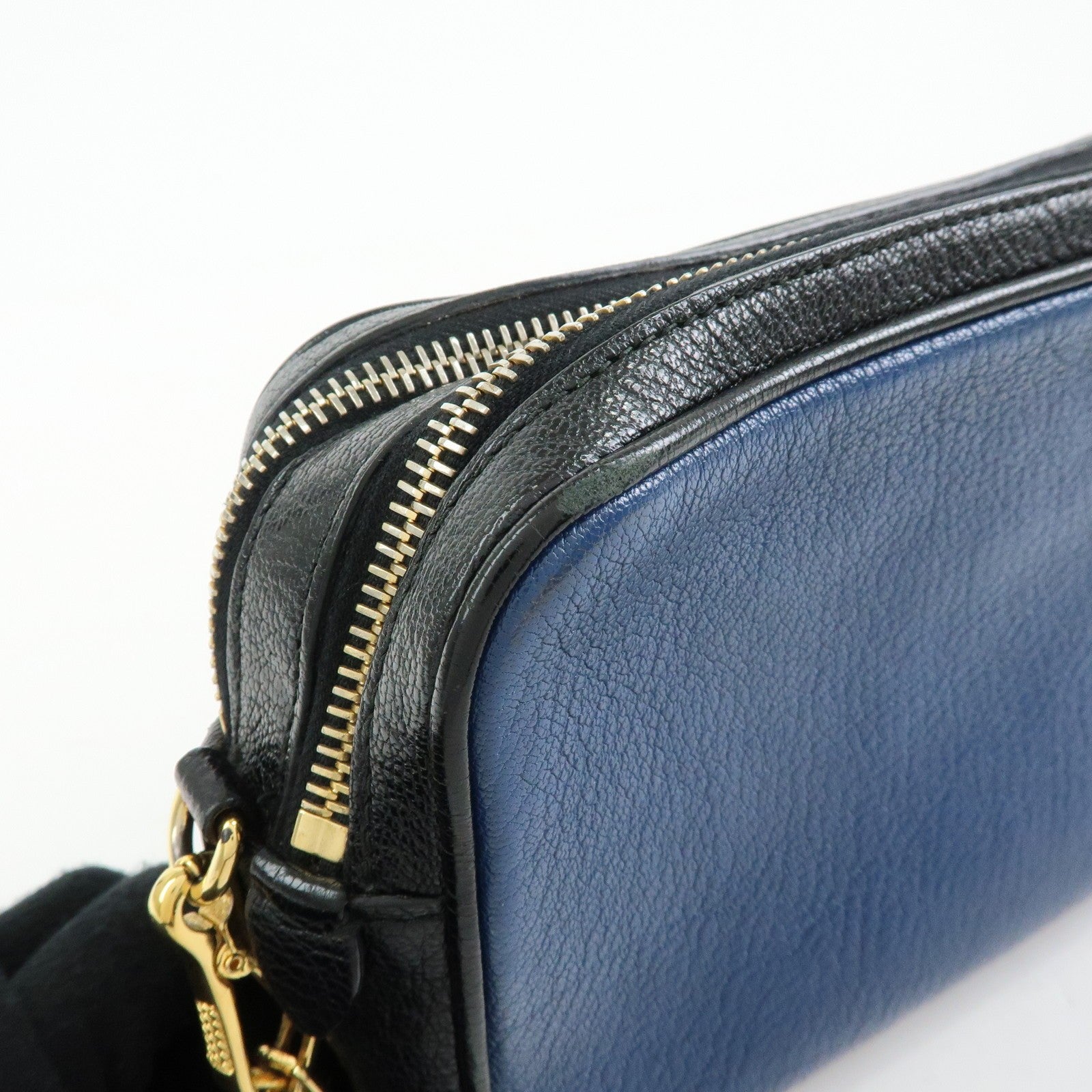 Miu Miu Shoulder Bag - Blue, Leather
