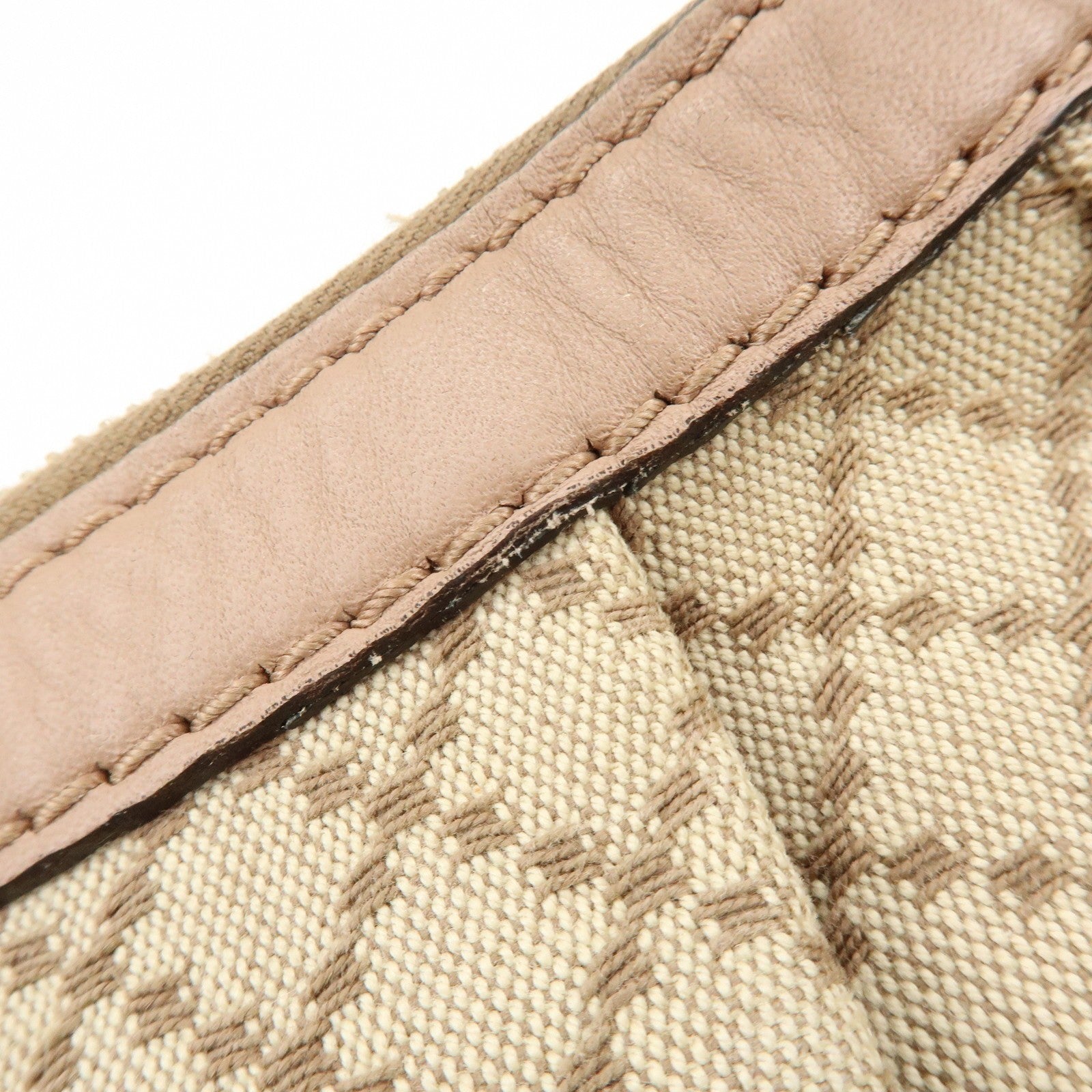 Gucci Shoulder Bag - Beige, Canvas Leather