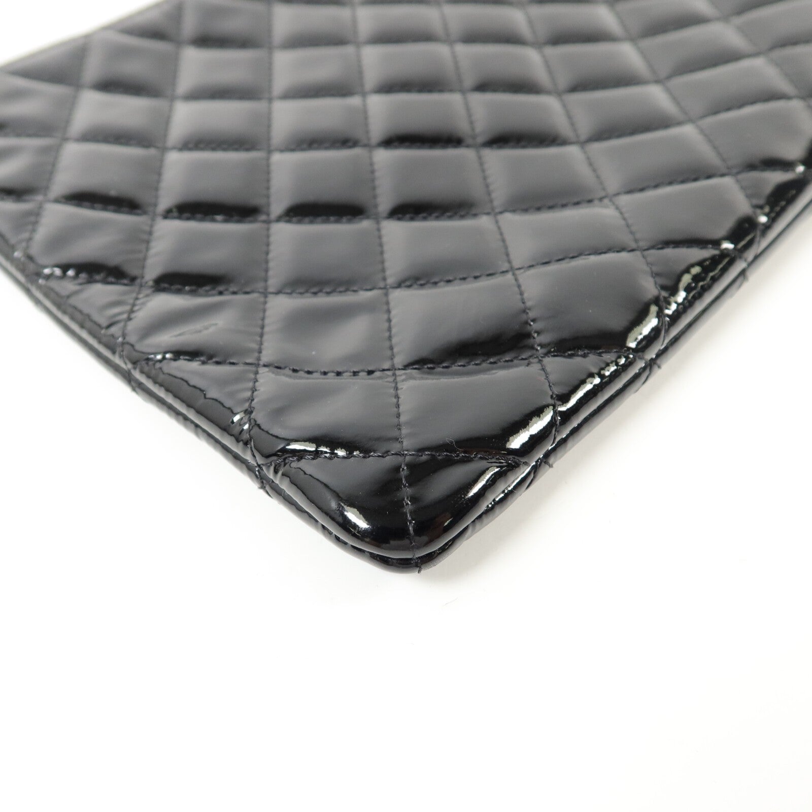 CHANEL CC SHW Clutch Second Bag - Black, Calfskin
