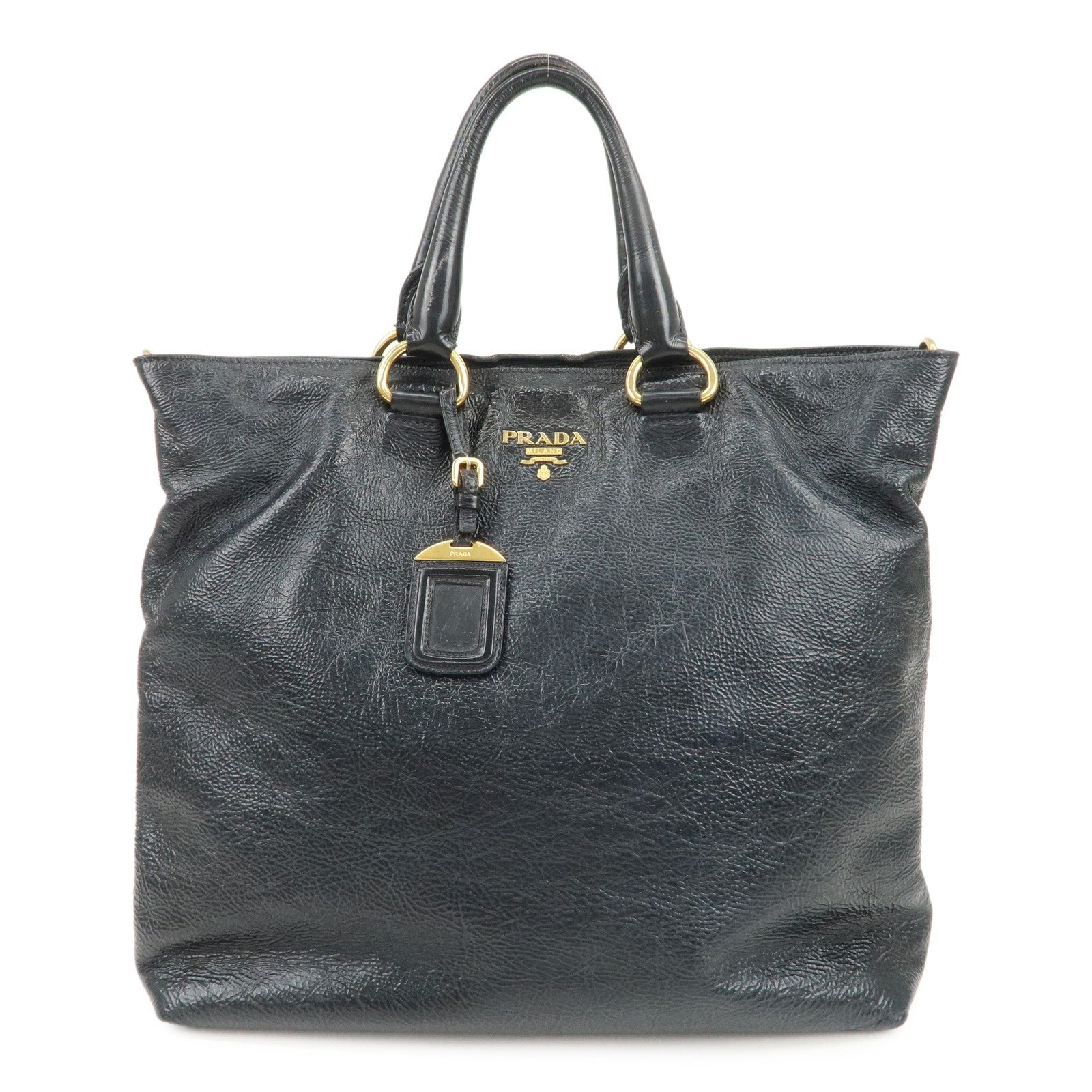 Prada Tote Bag - Black, Leather