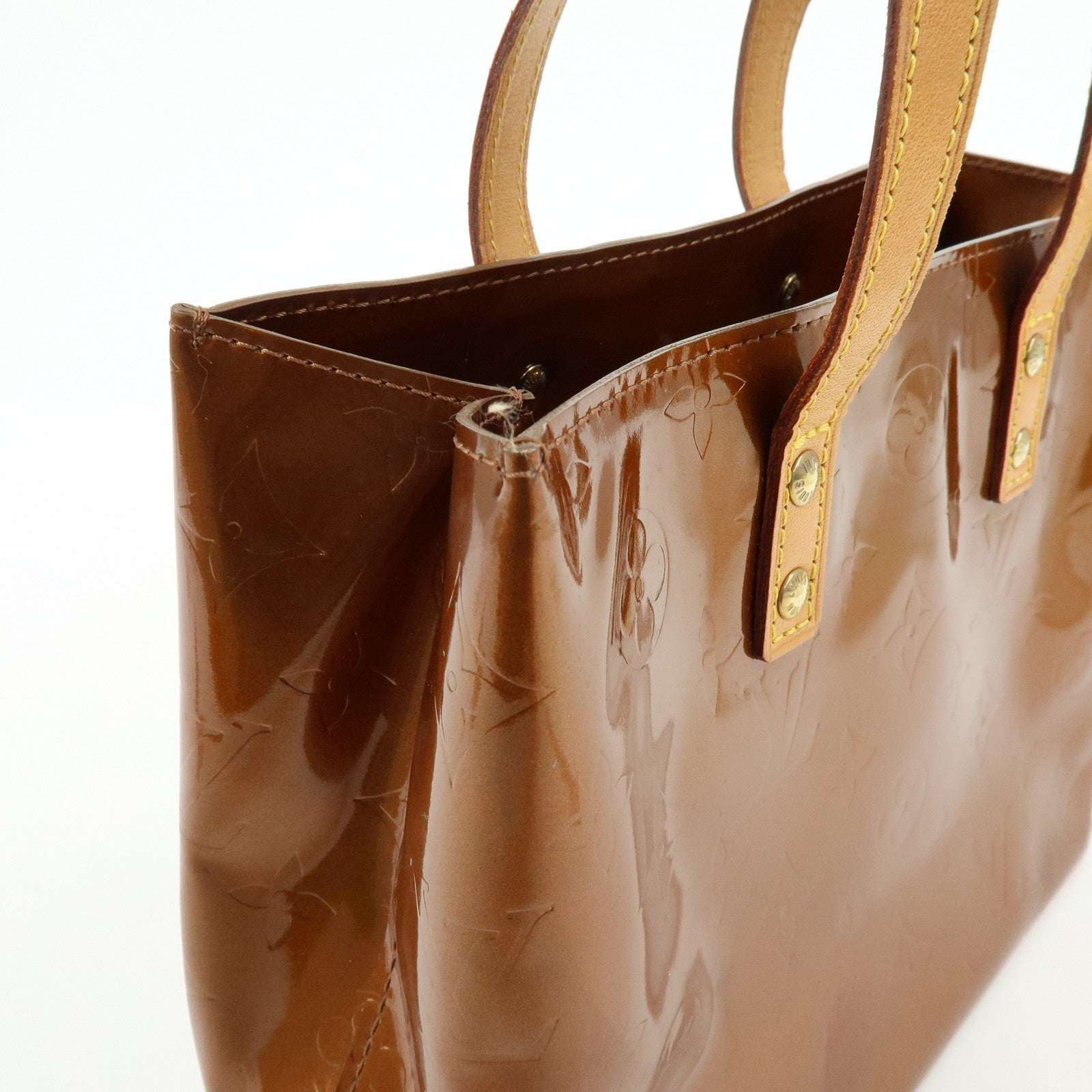Louis Vuitton Hand Bag - Bronze, Vernis Leather