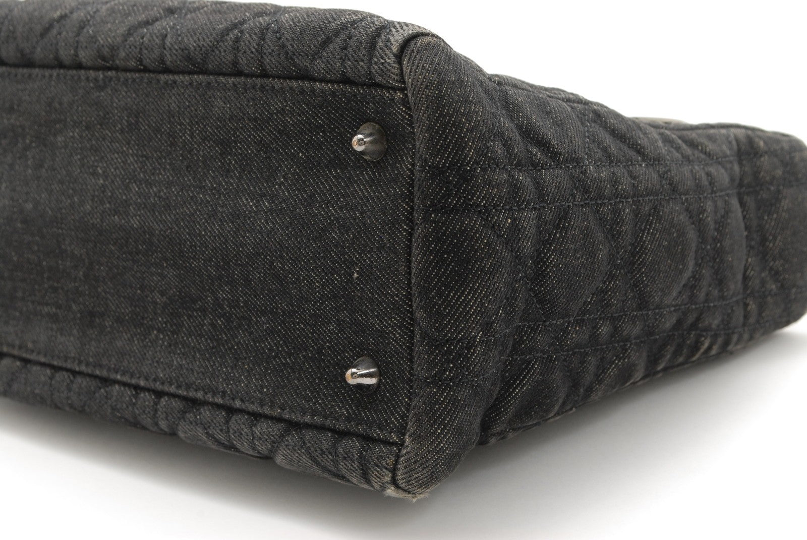 Christian Dior Lady Dior Handbag - Black, Denim