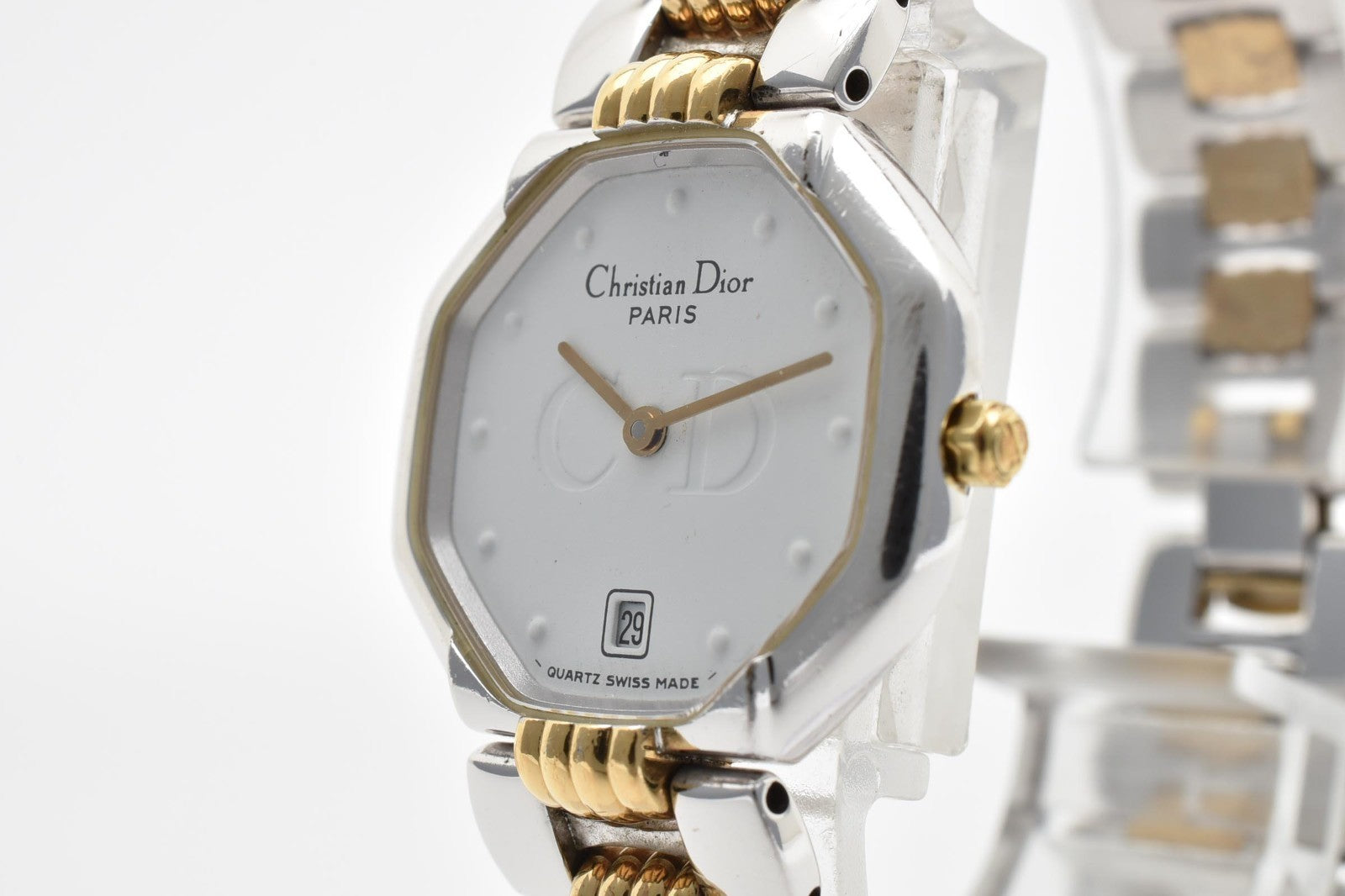 Dior Christian Dior D64151 Watch - White, Stainless Steel