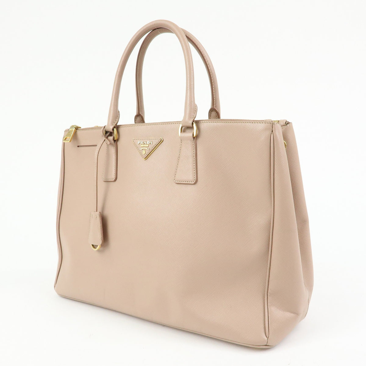 Prada Galleria Tote Handbag - Pink Beige, Saffiano Leather