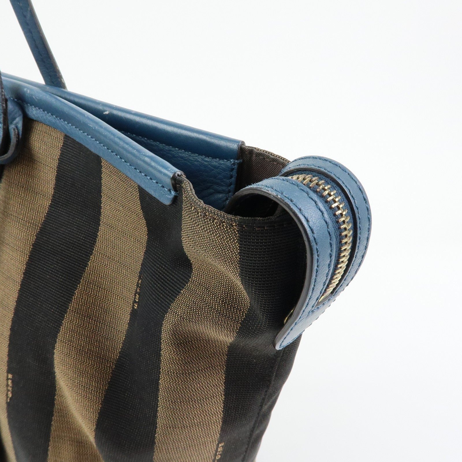 Fendi Tote Bag - Brown, Canvas Leather