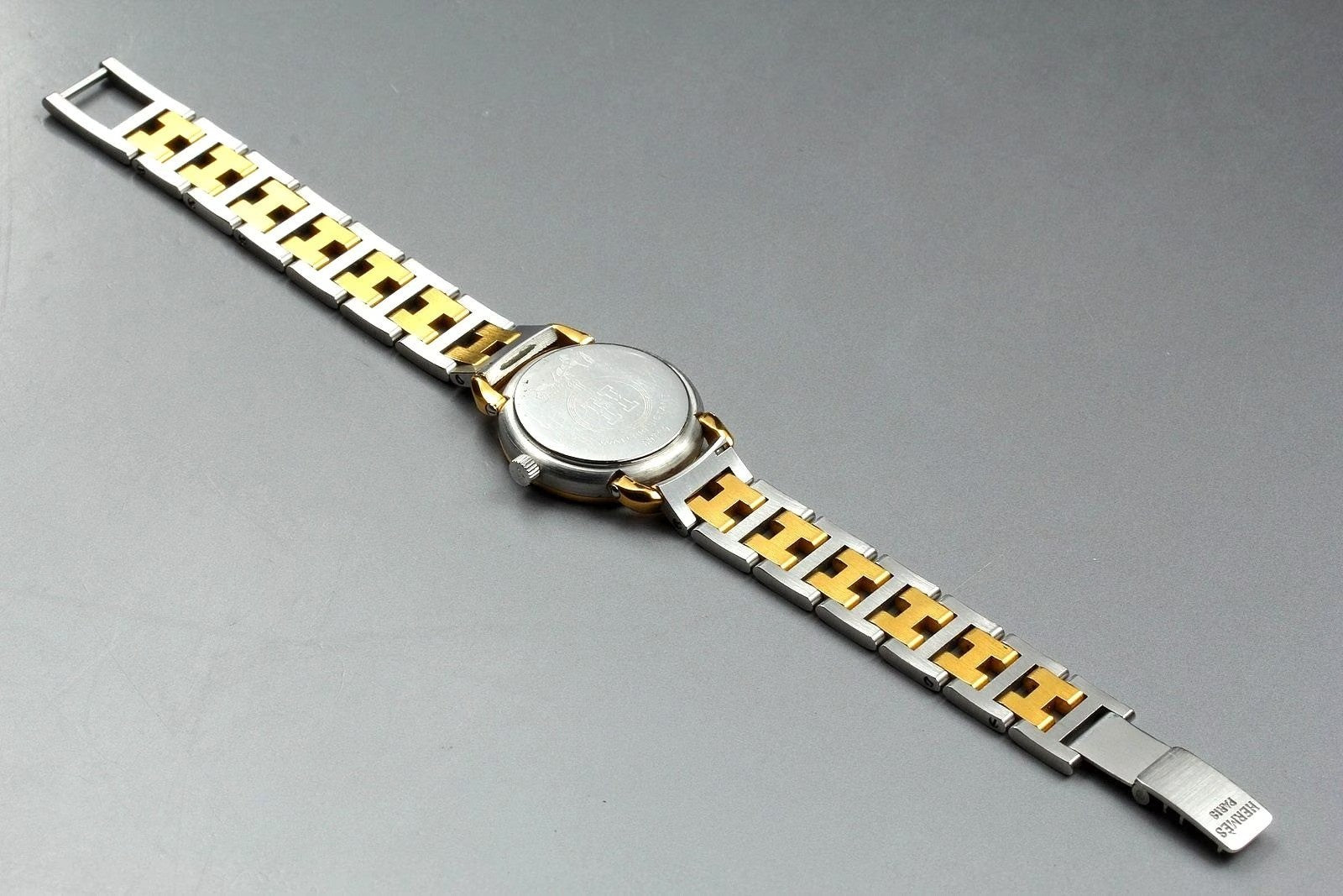 Hermès Pullman Wristwatch - Gold, Stainless Steel