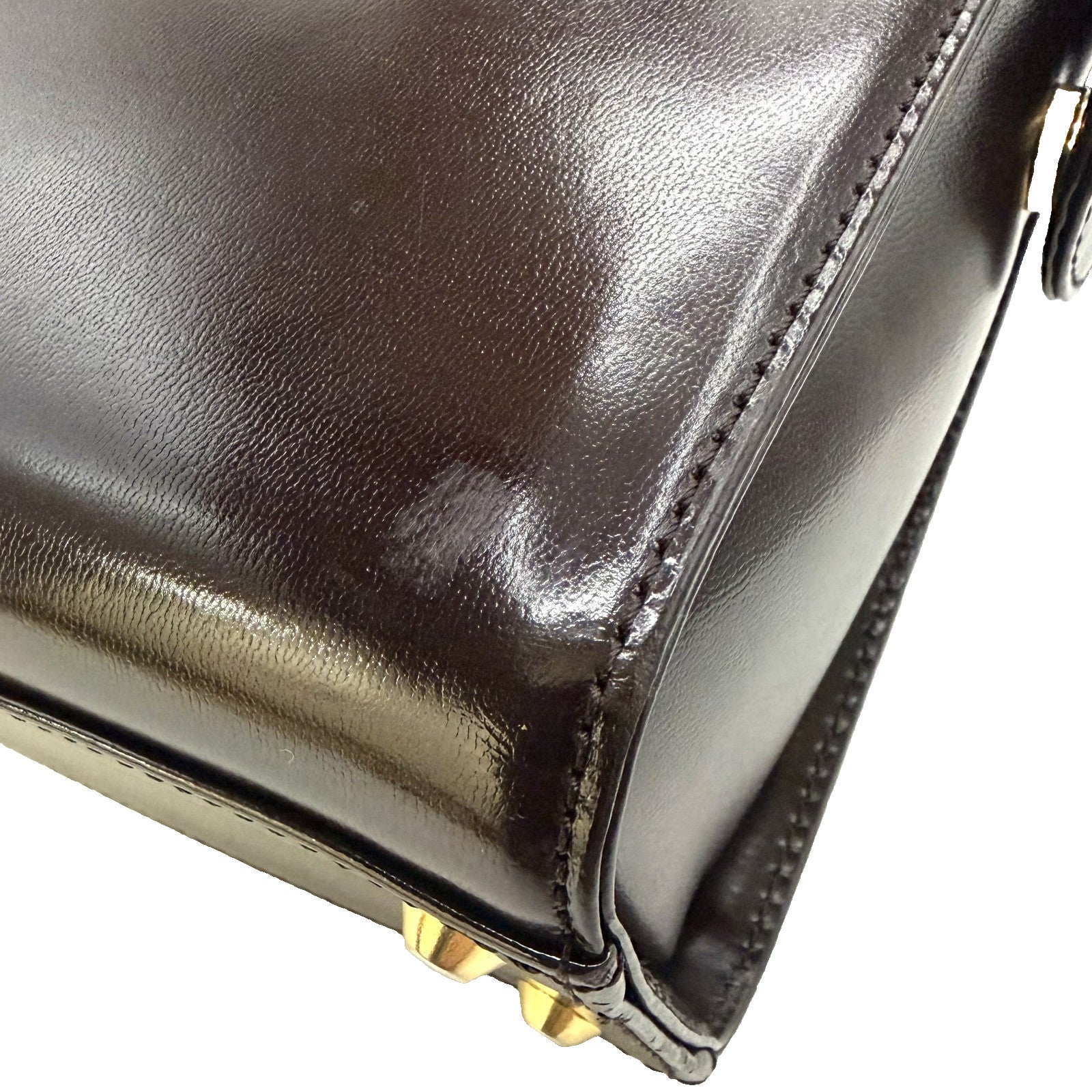 Saint Laurent Yves Vintage Hand Tote - Brown, Leather 
