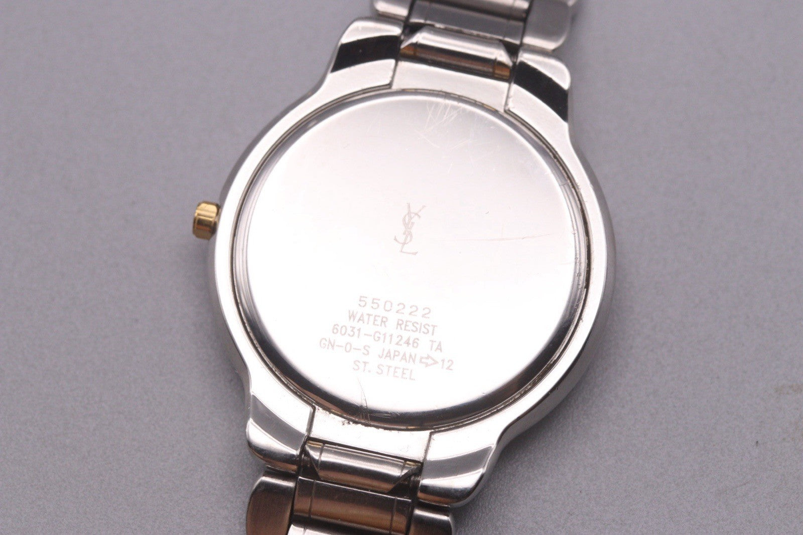 YVES SAINT LAURENT 6031-G11246 Watch - Silver, Stainless Steel