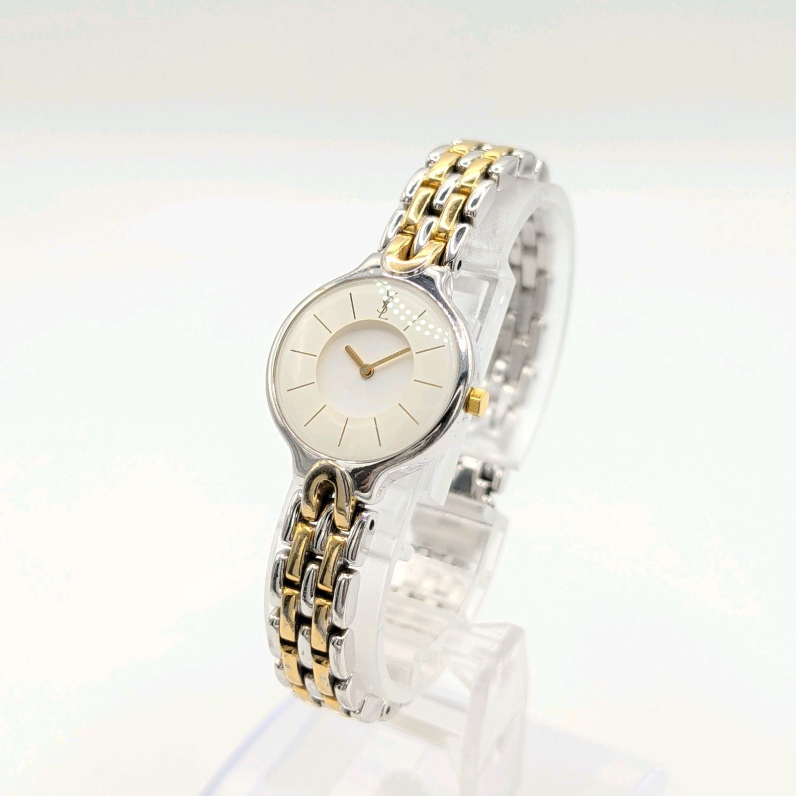 Yves Saint Laurent 5421-H08070 Watch - Gold Silver Combi, Metal