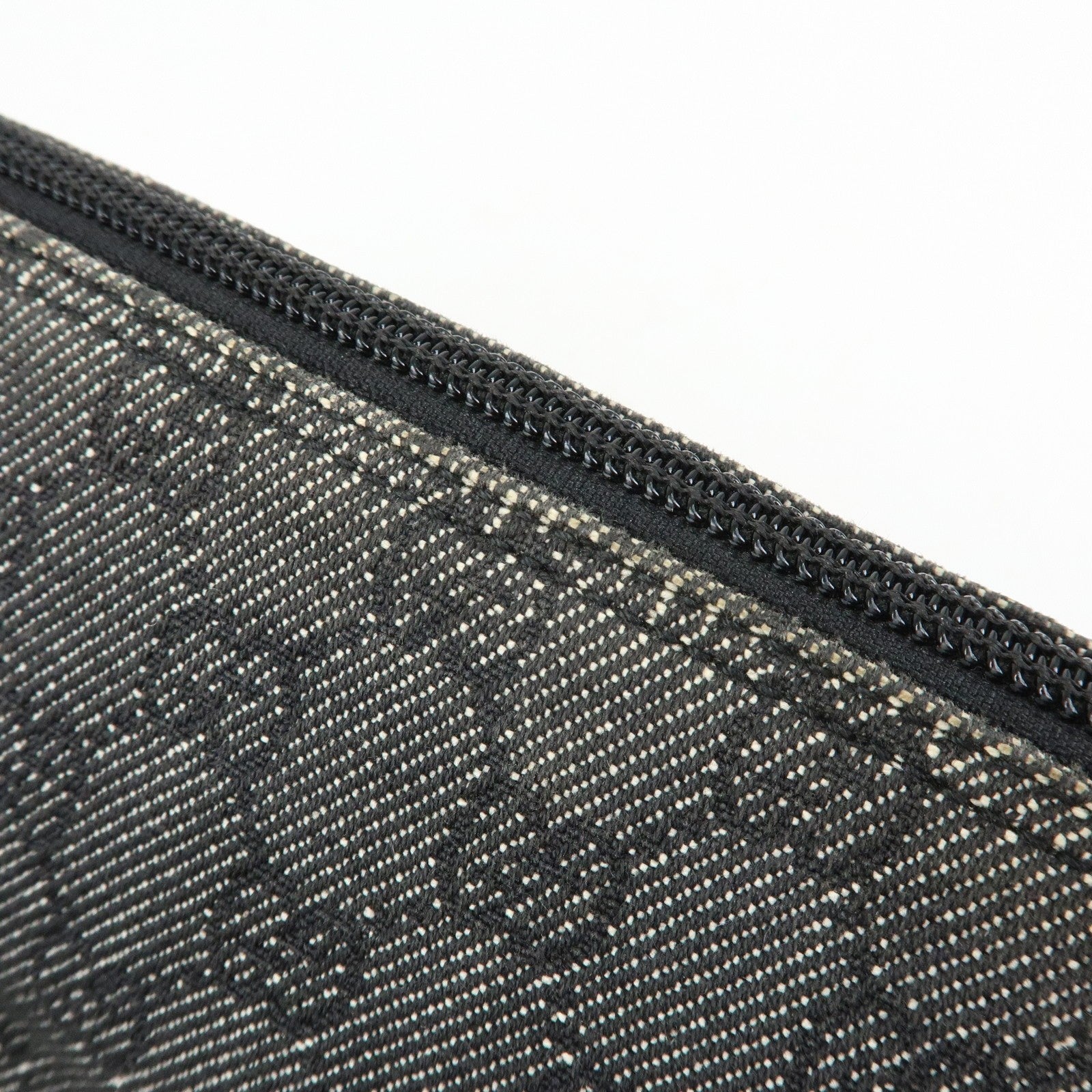 Gucci Boat Bag Accessory Pouch - Black, GG Canvas Leather 