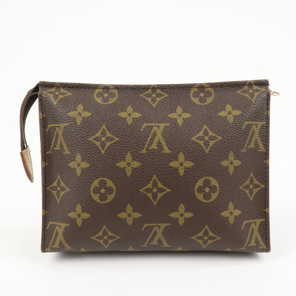 Louis Vuitton Poche Toilette 19 Pouch - Brown, Canvas 