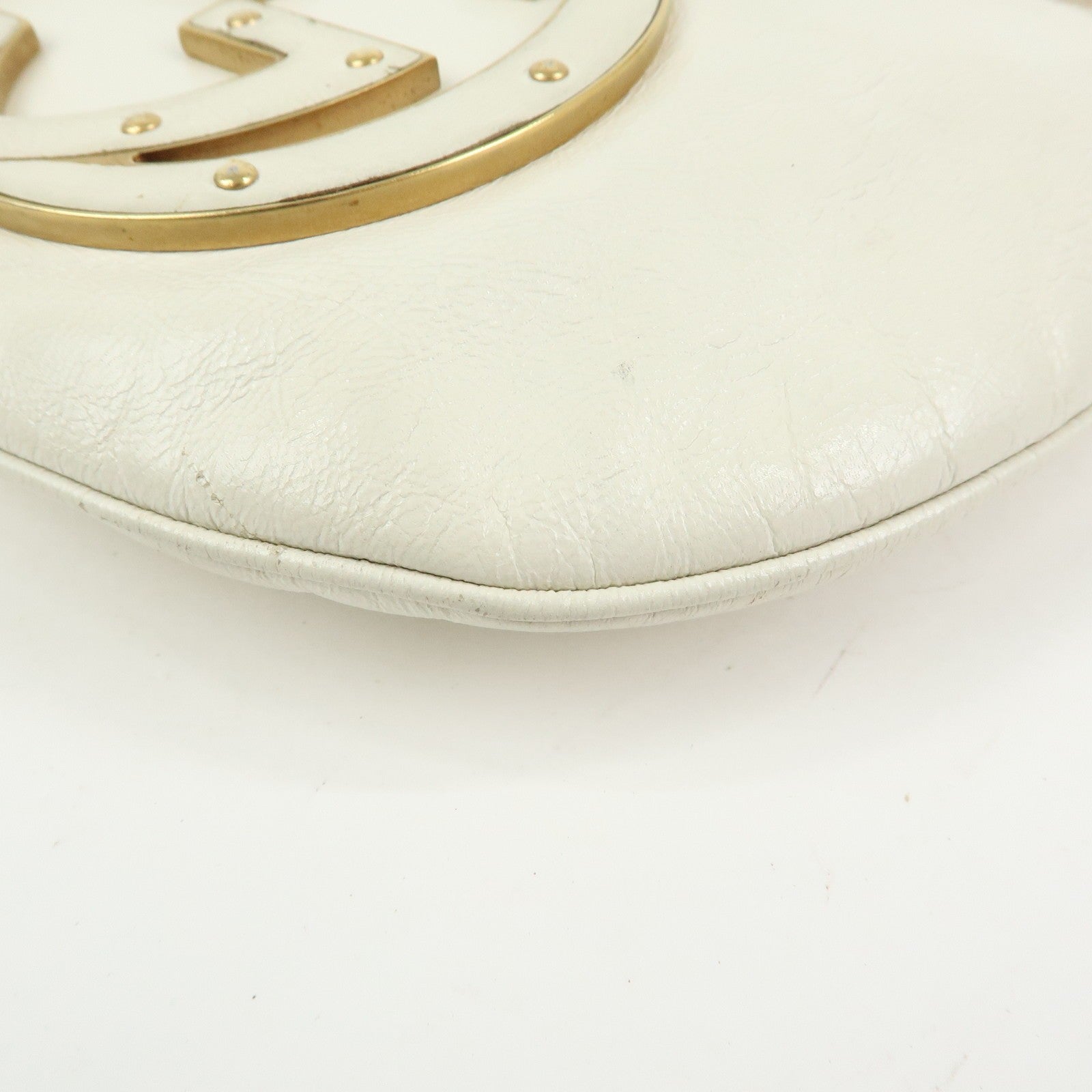 Gucci Hand Bag - Ivory, Leather 