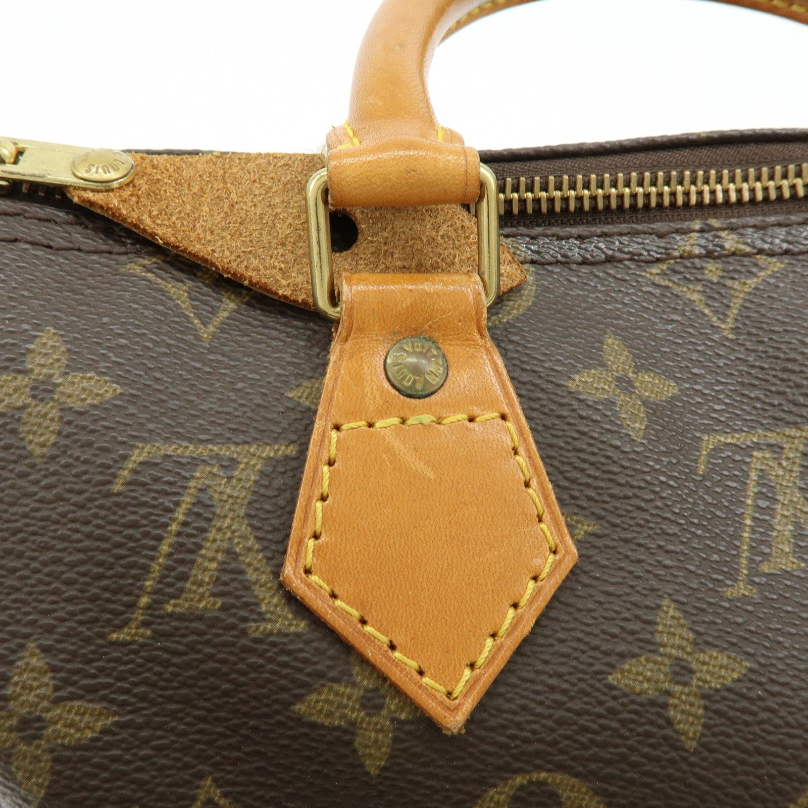Louis Vuitton Monogram Speedy 30 Handbag - Brown, Monogram Canvas