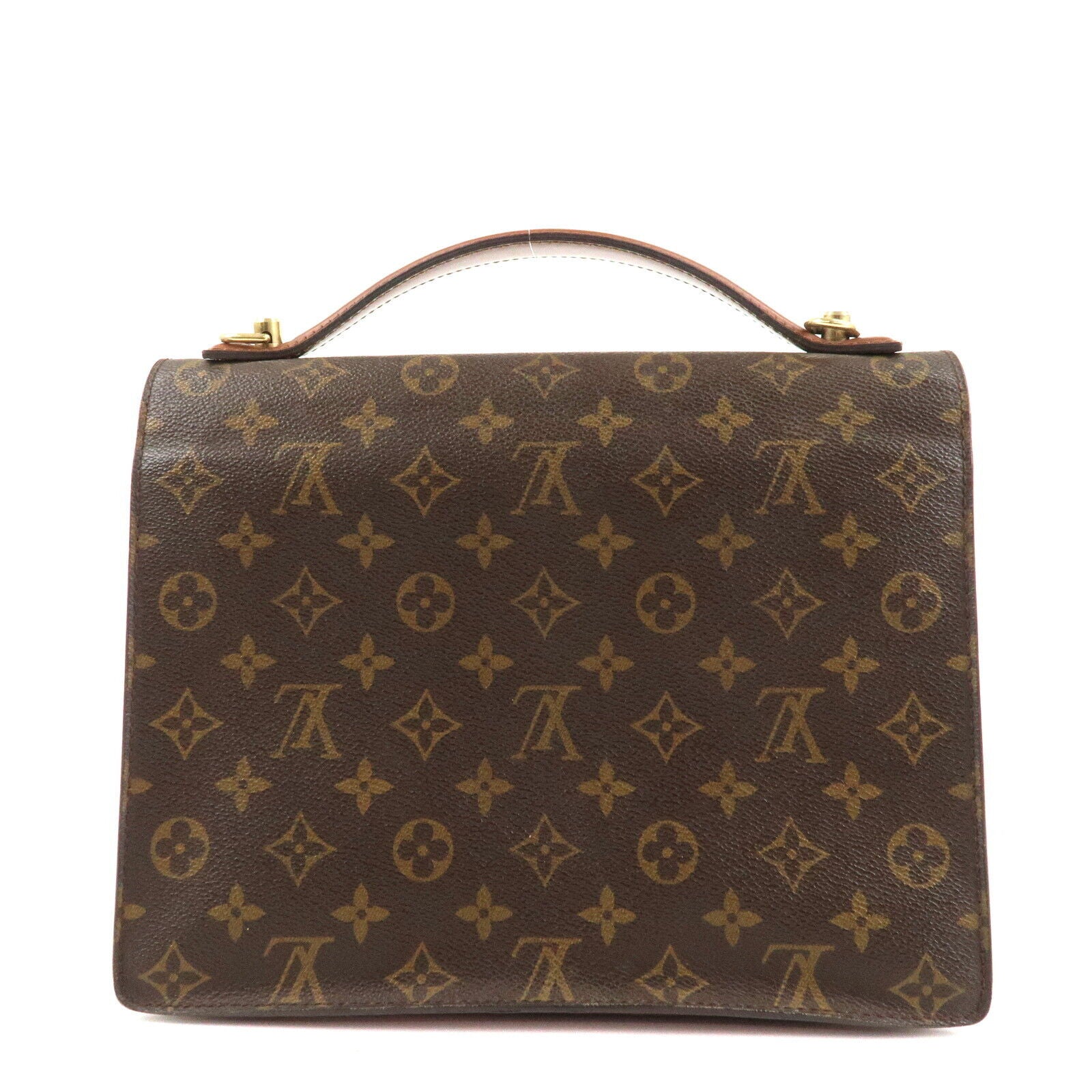 Louis Vuitton Monogram Monceau 28 Hand Bag - Monogram, Canvas and Leather