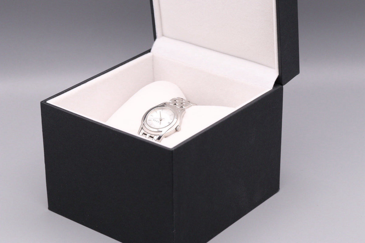 Gucci 5500L Watch - Silver, Stainless Steel- מגיע עם הקופסה!