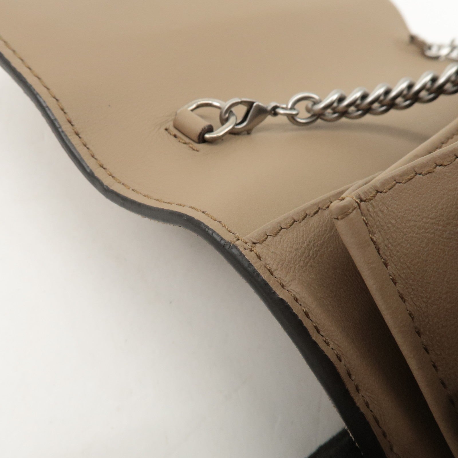 GUCCI Dionysus Suede Chain Shoulder Bag
 - Beige, Suede