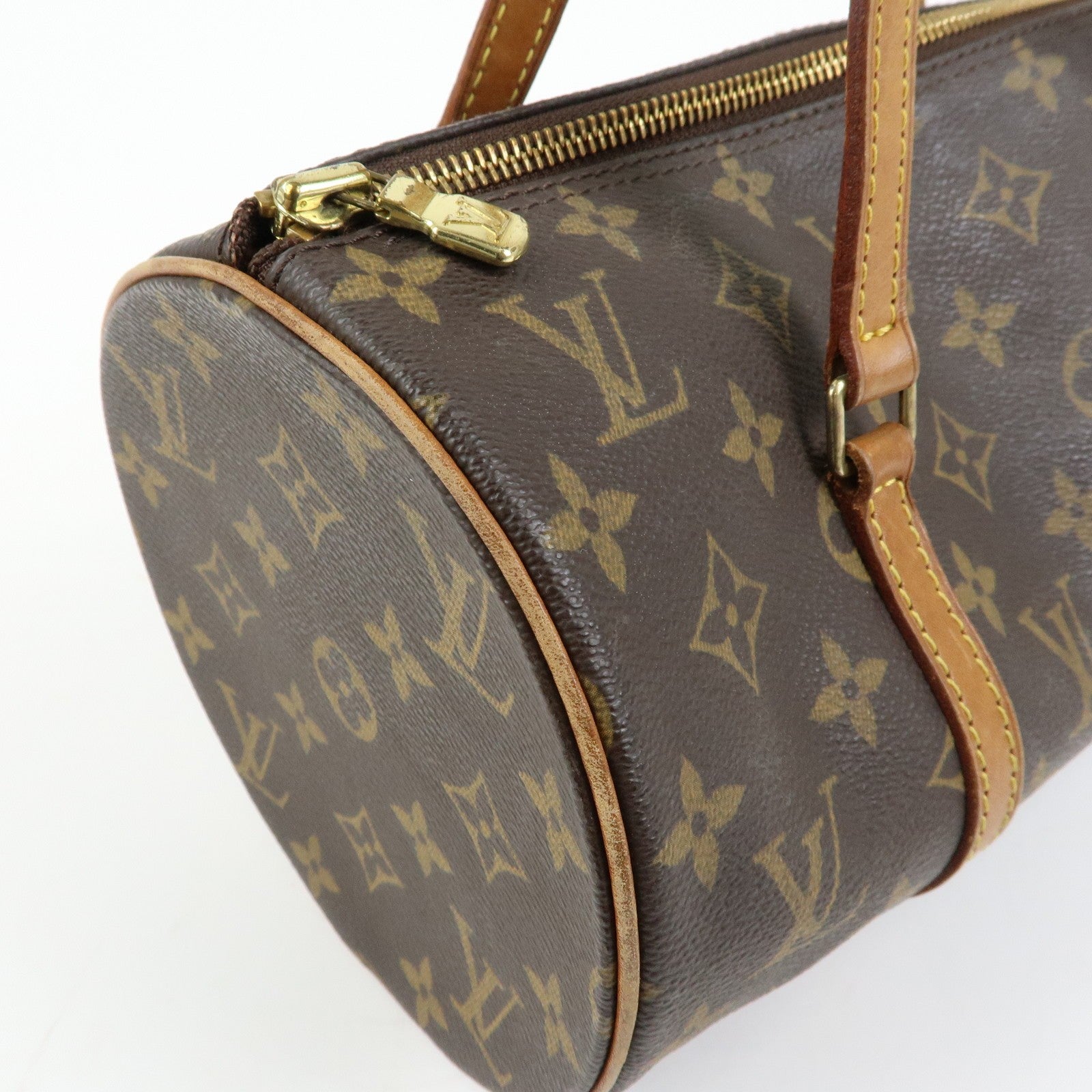 Louis Vuitton Monogram Papillon 30 Hand Bag - Brown, Canvas
