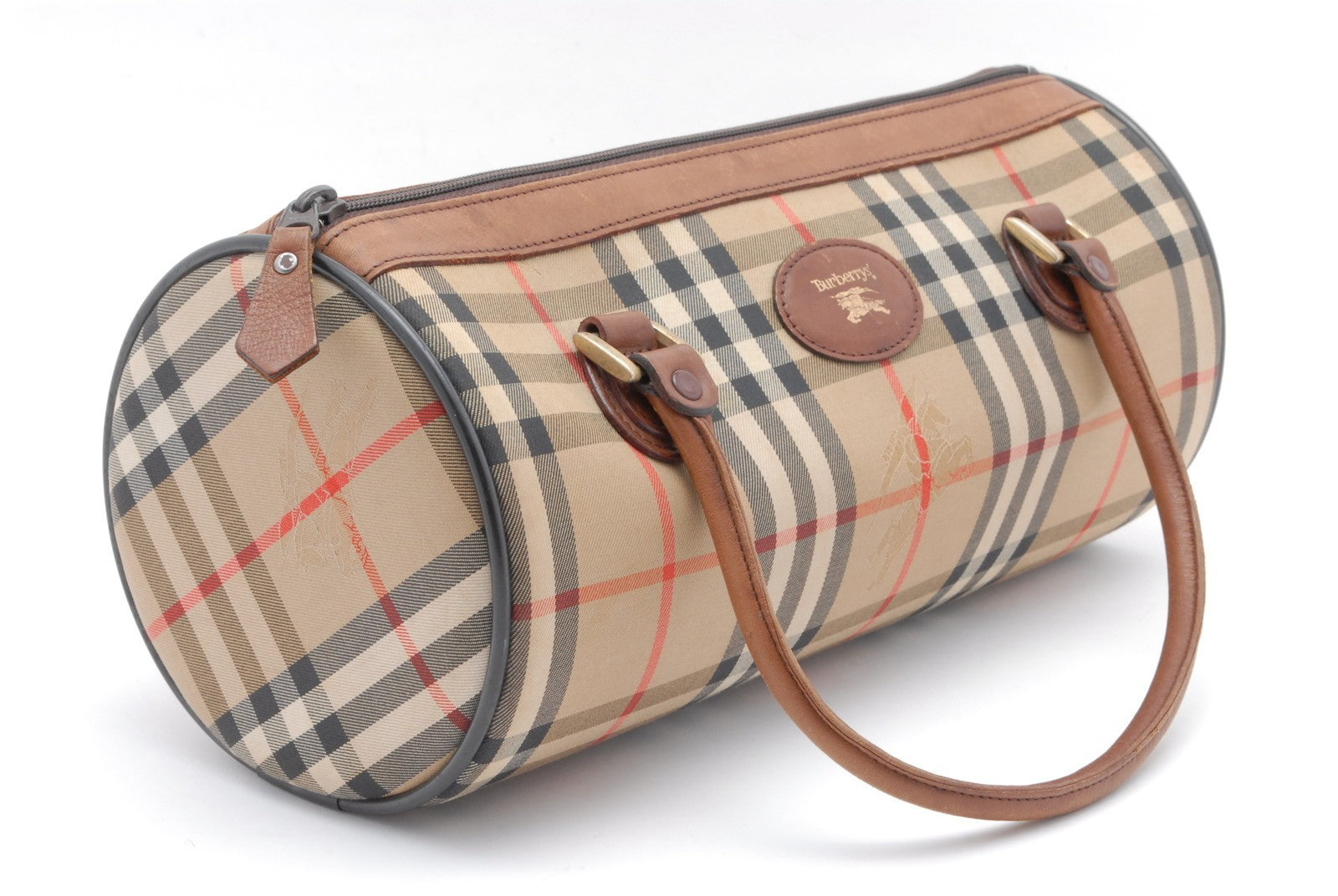 Burberry Nova Shoulder Bag - Brown, Canvas
