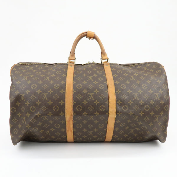 Louis Vuitton Keepall 60 Boston Bag - Monogram, Monogram Canvas