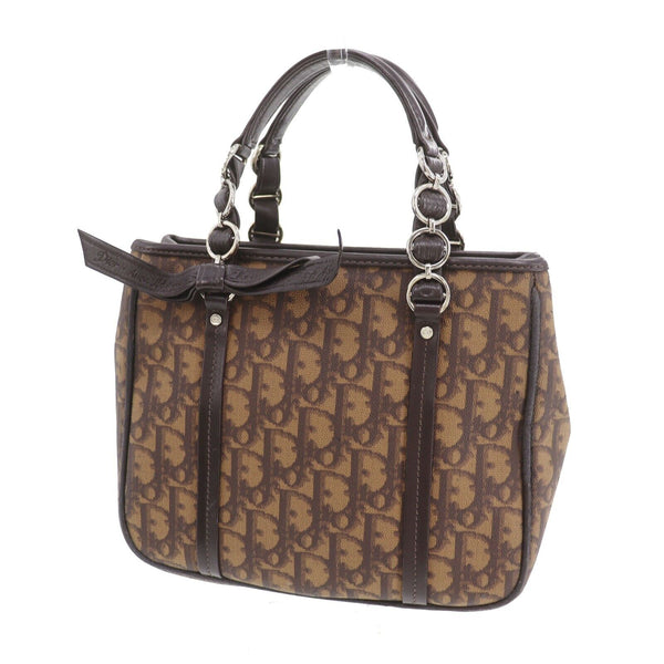Christian Dior Trotter Handbag - Brown, PVC 