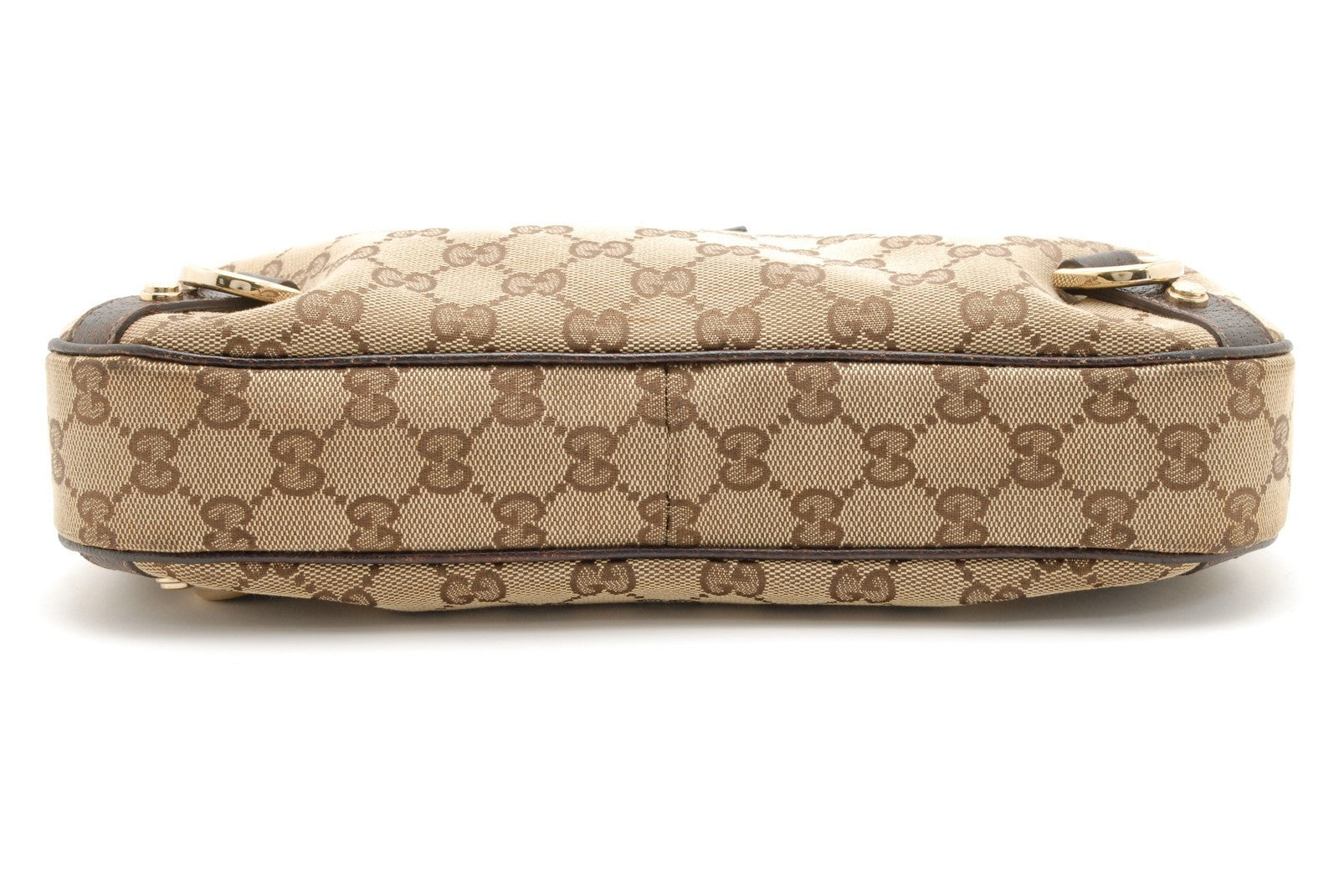 Gucci Abbey D-Ring Hobo Shoulder Bag - Brown, Leather