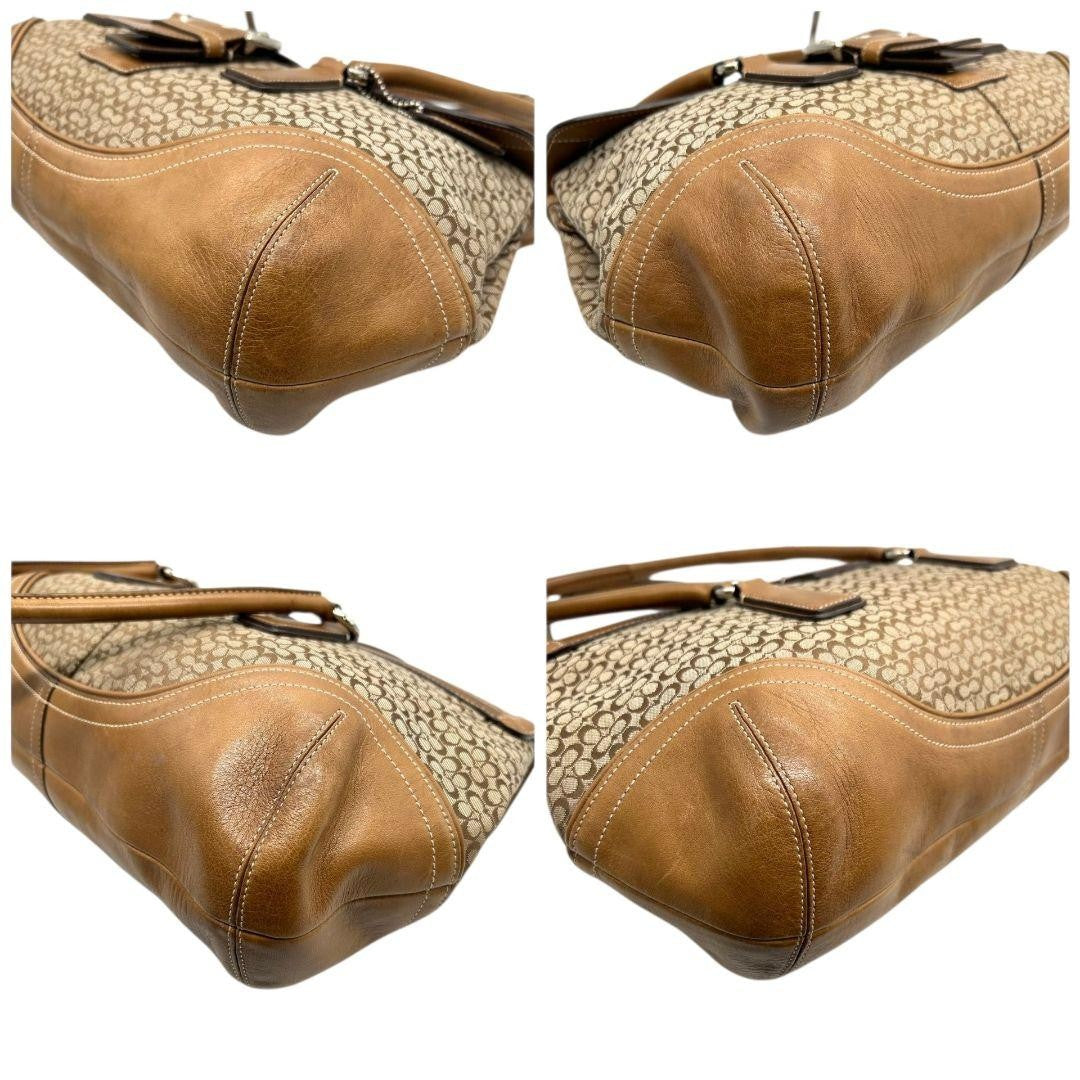 Coach S66 Handbag - Brown, Leather