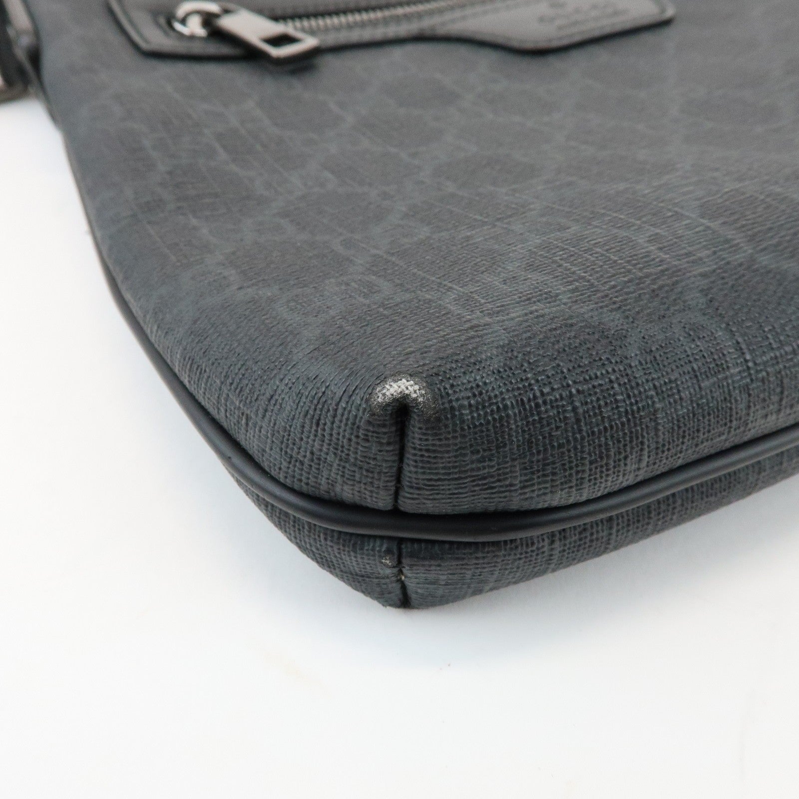 Gucci Shoulder Crossbody Bag - Black, PVC Leather 