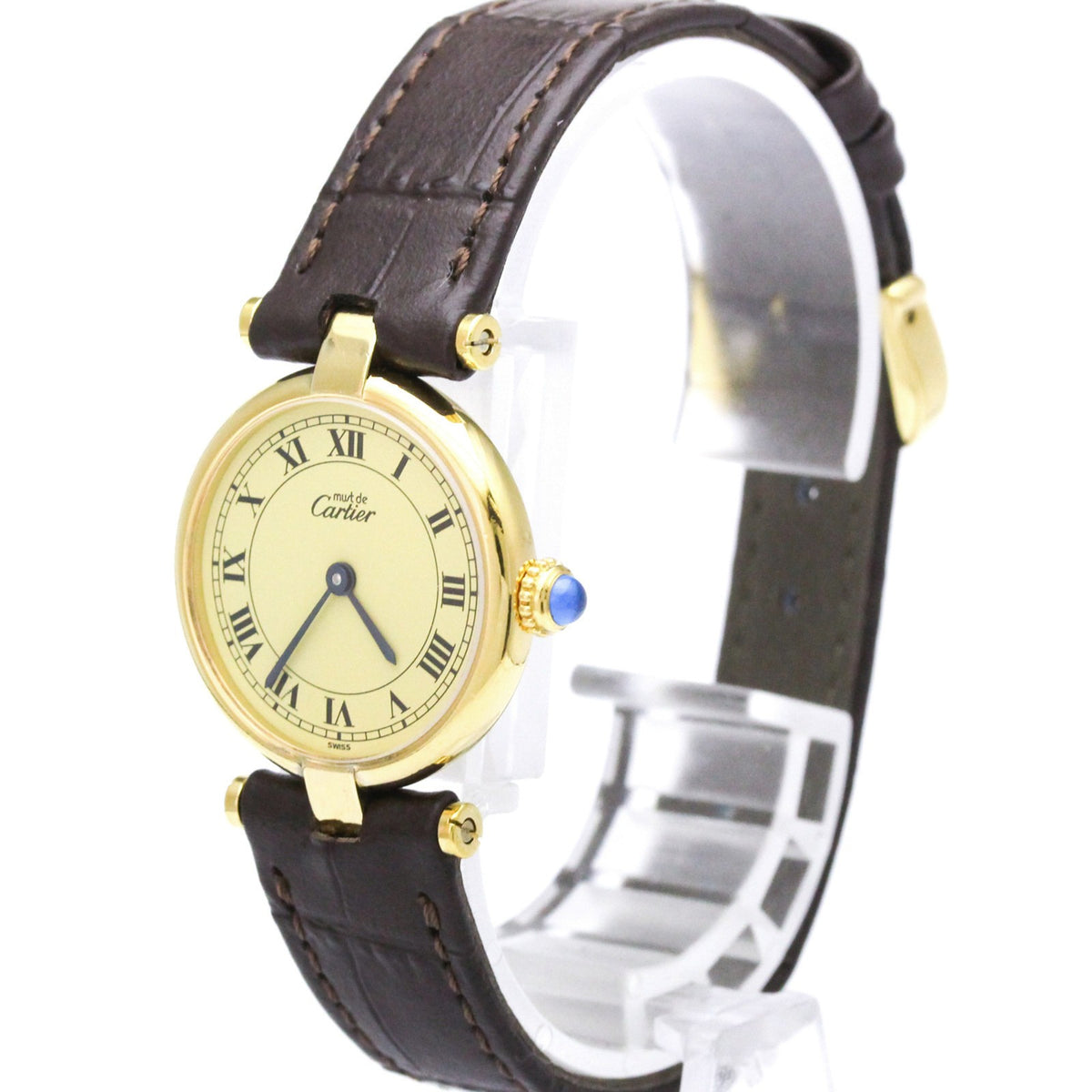Cartier Must Vendome Wristwatch - Gold, Gold Plated