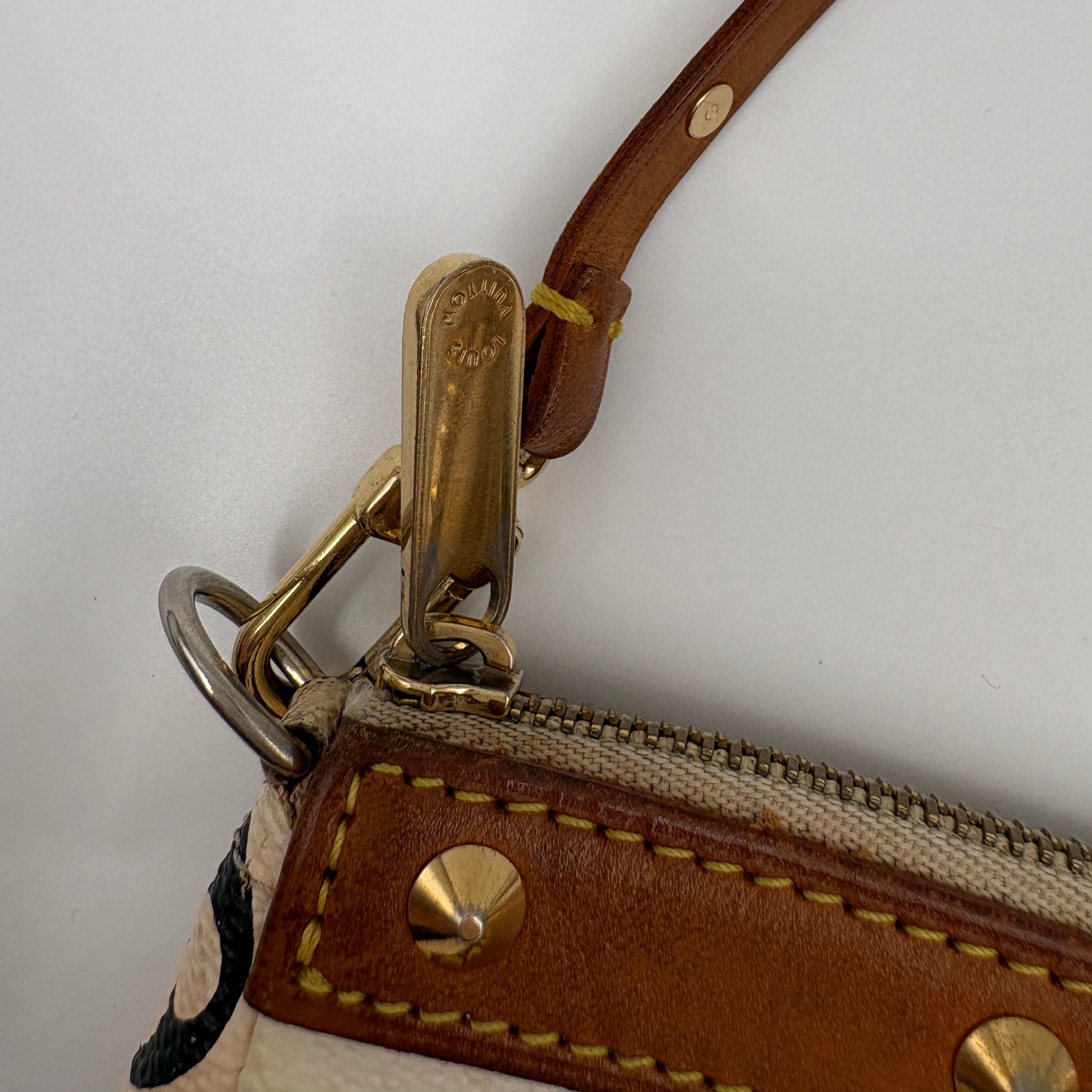Pochette Accessoire Multicolor Blanc White