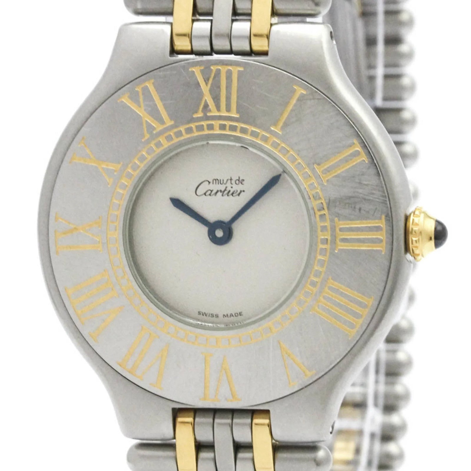 Cartier Must 21 Watch - Gold, Stainless Steel