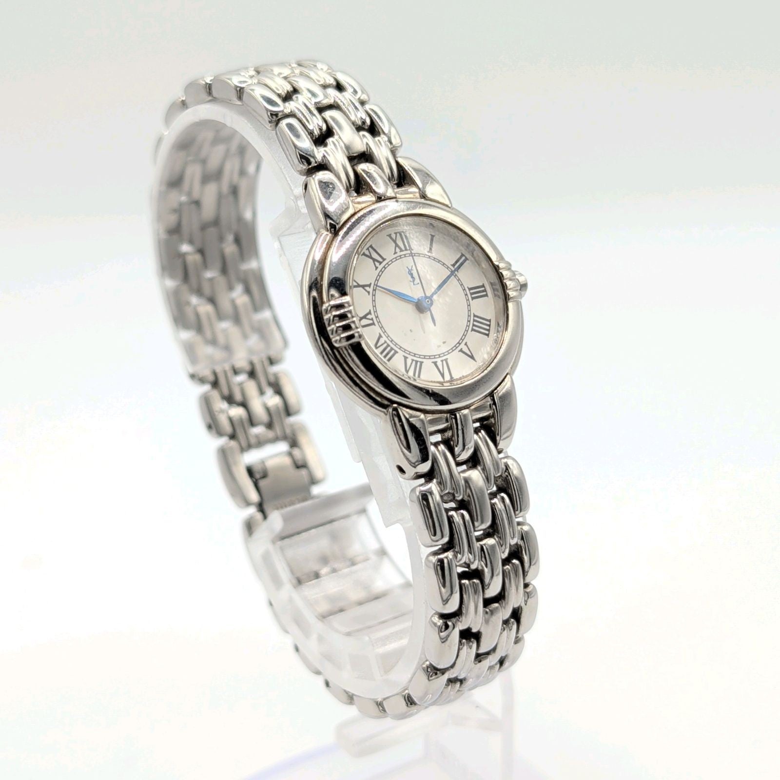 Saint Laurent Dress Quartz Watch - Silver, Stainless Steel