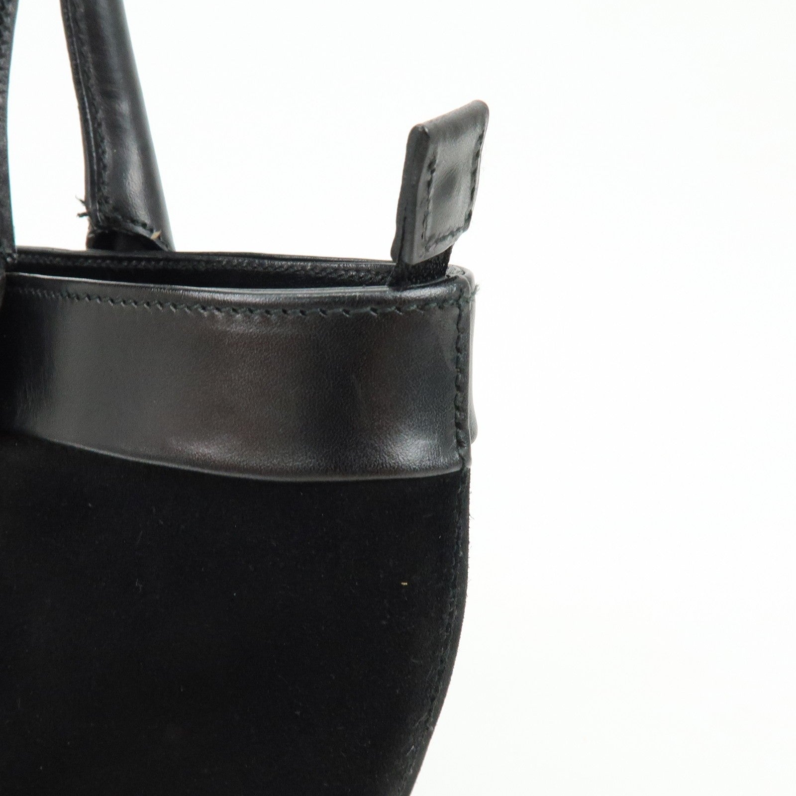 Gucci Shoulder Bag - Black, Suede Leather