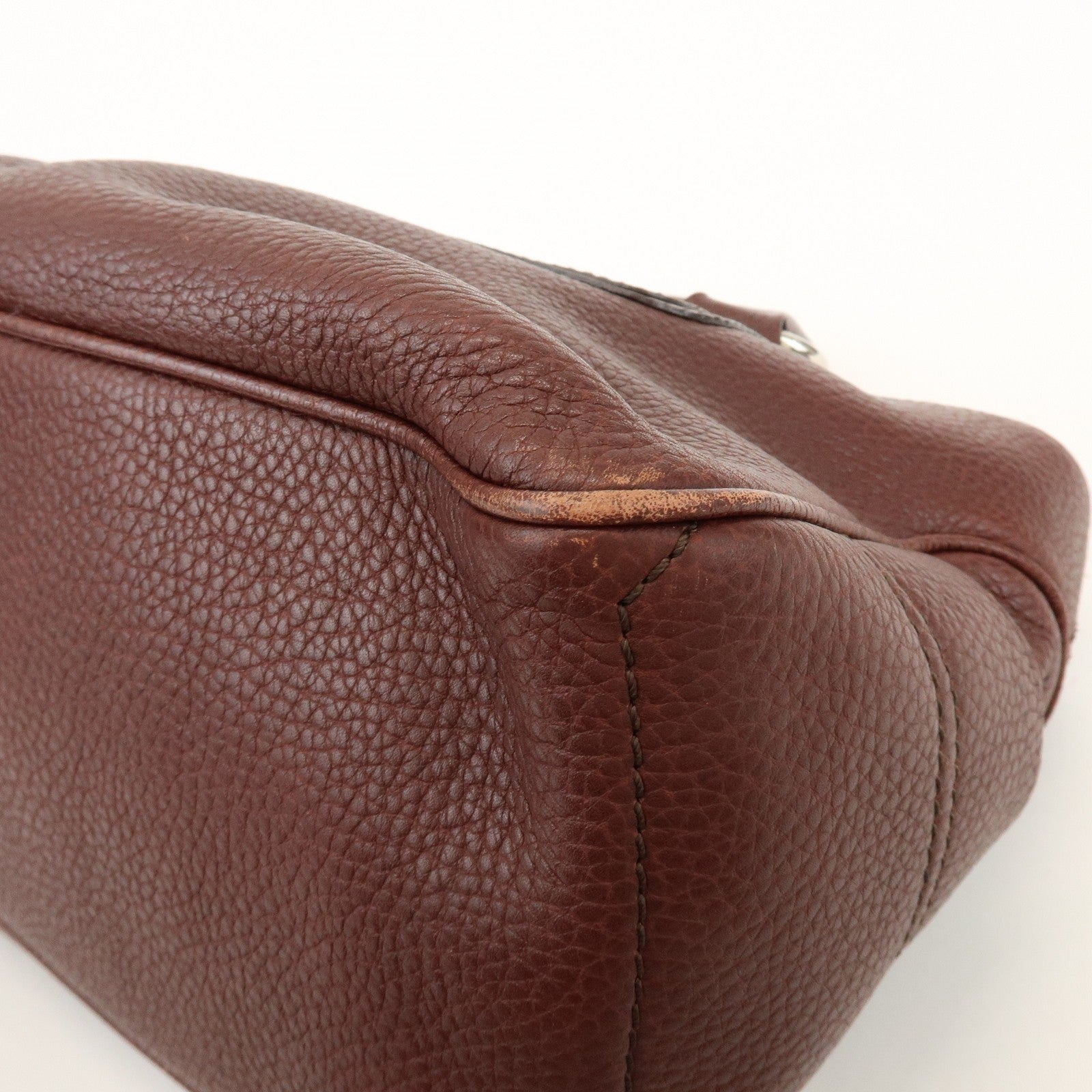 Celine Boogie Handbag - Brown, Leather